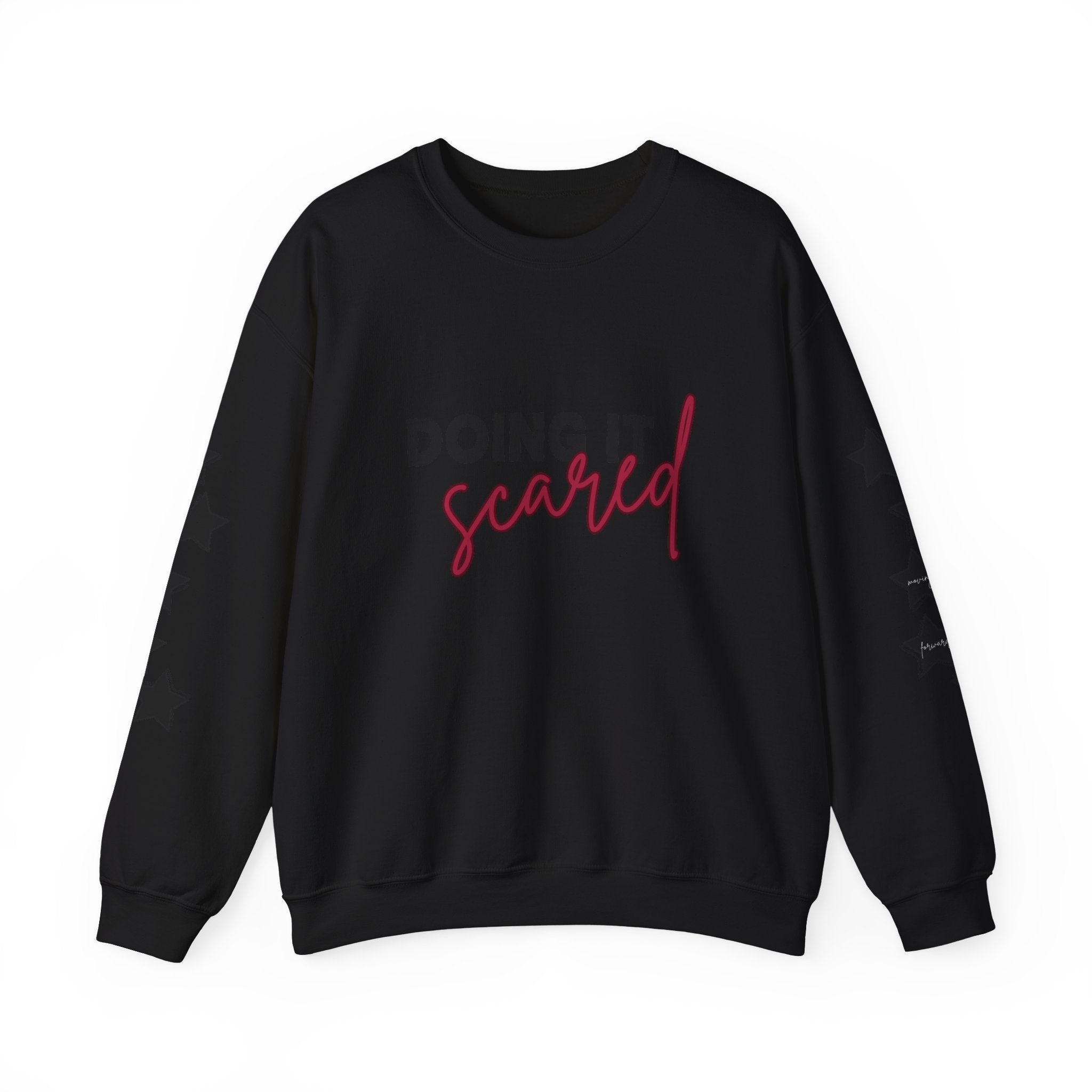 Doing It Scared Gildan 18000 Single Sided (w/sleeves) Sweatshirt