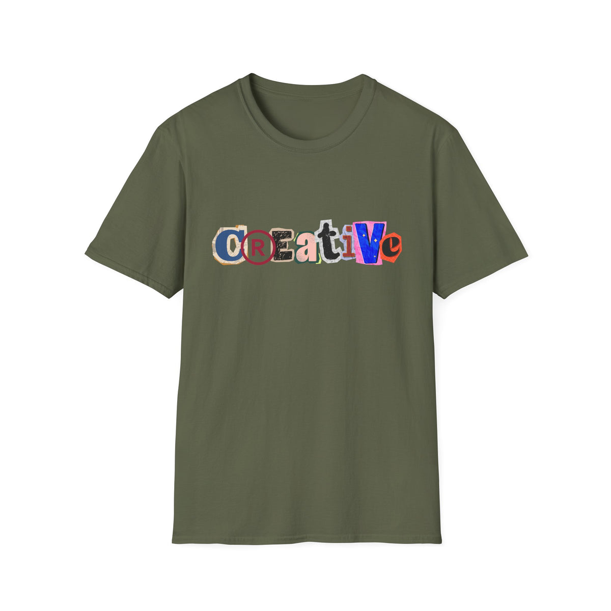 Creative Graphic T-Shirt for Women | Artist Creator Tee, Colorful Artsy Shirt, Gift for Creatives, Gildan 5000 Unisex Tee