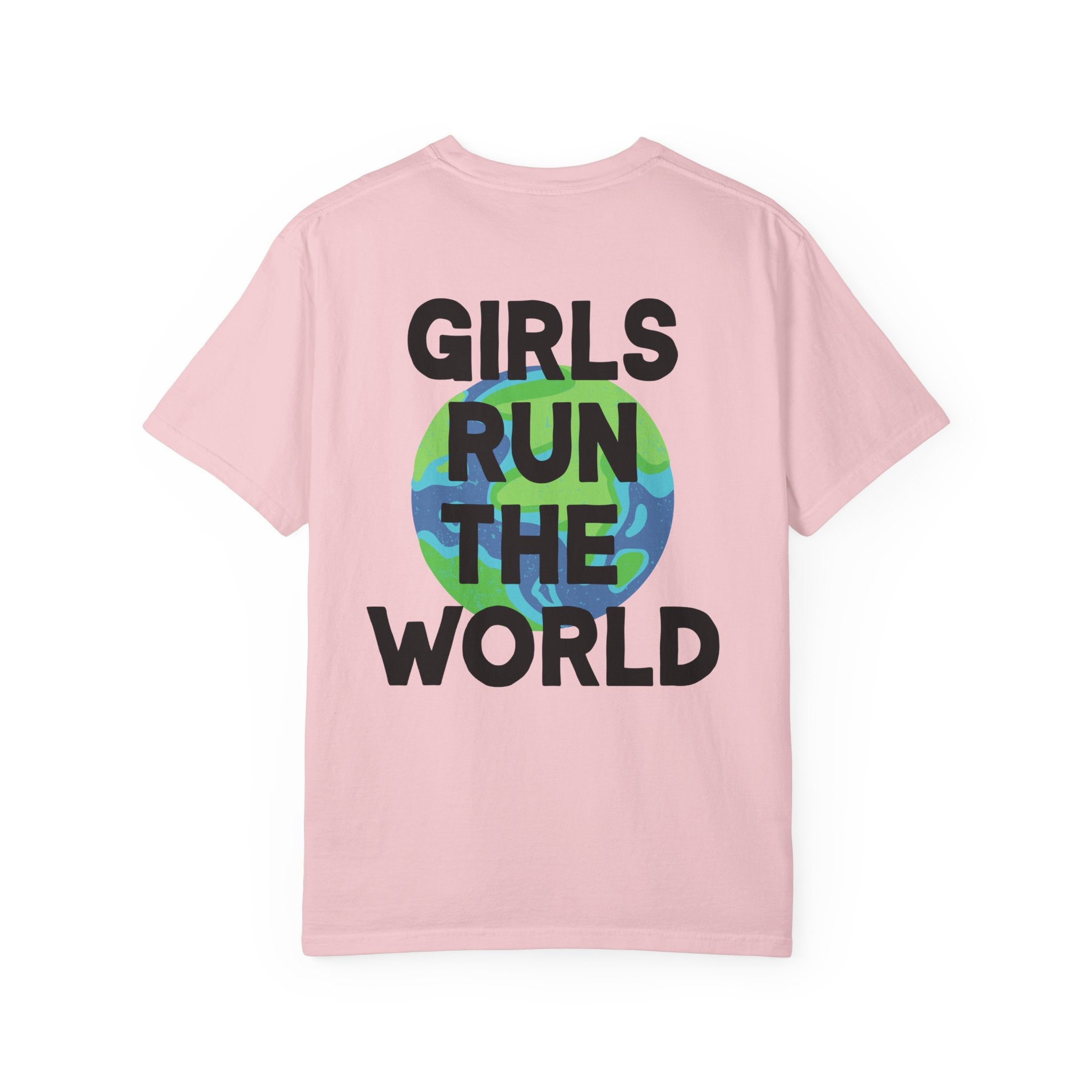 Girl Power Comfort Colors Double Sided Tee