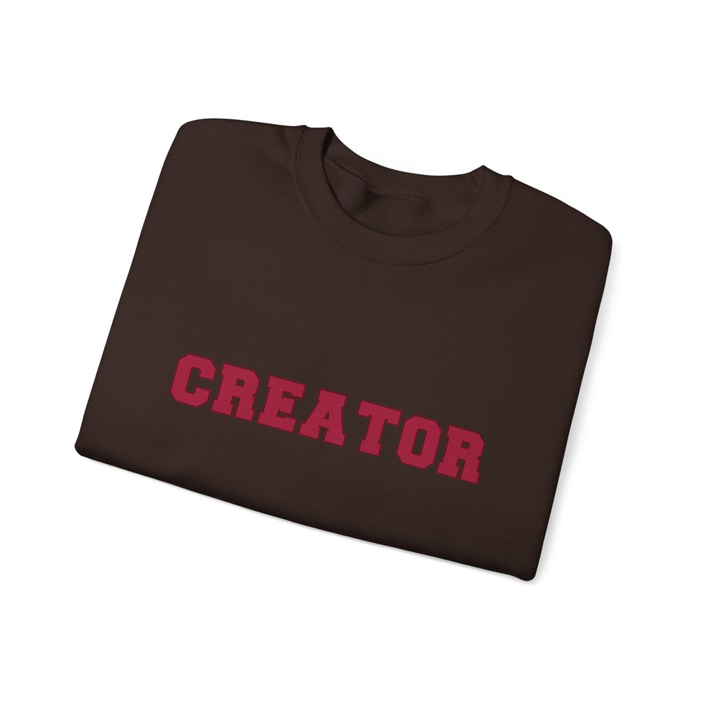 Creator Varsity Gildan Single Sided Sweatshirt