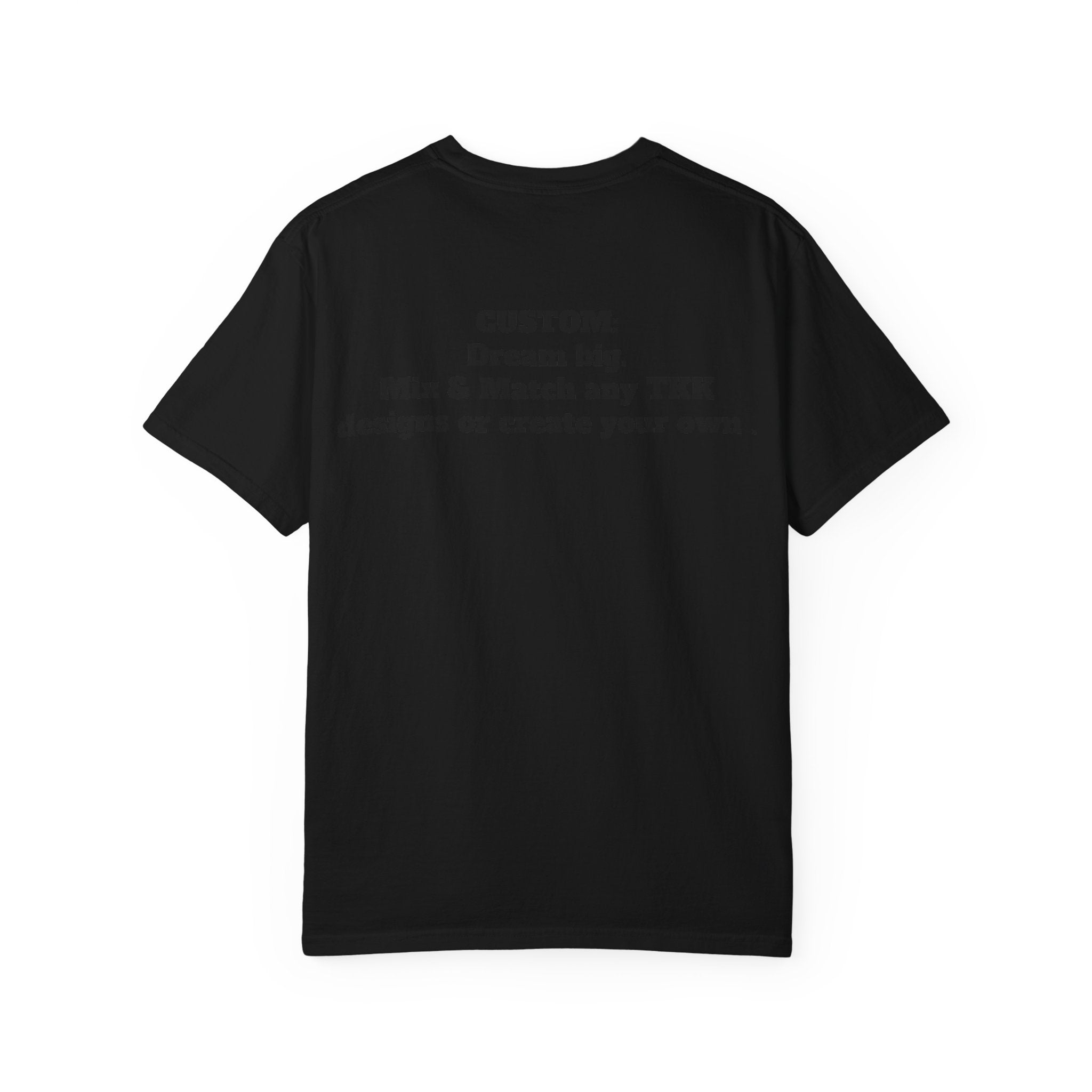 CUSTOM Comfort Colors Single or Double Sided Tee
