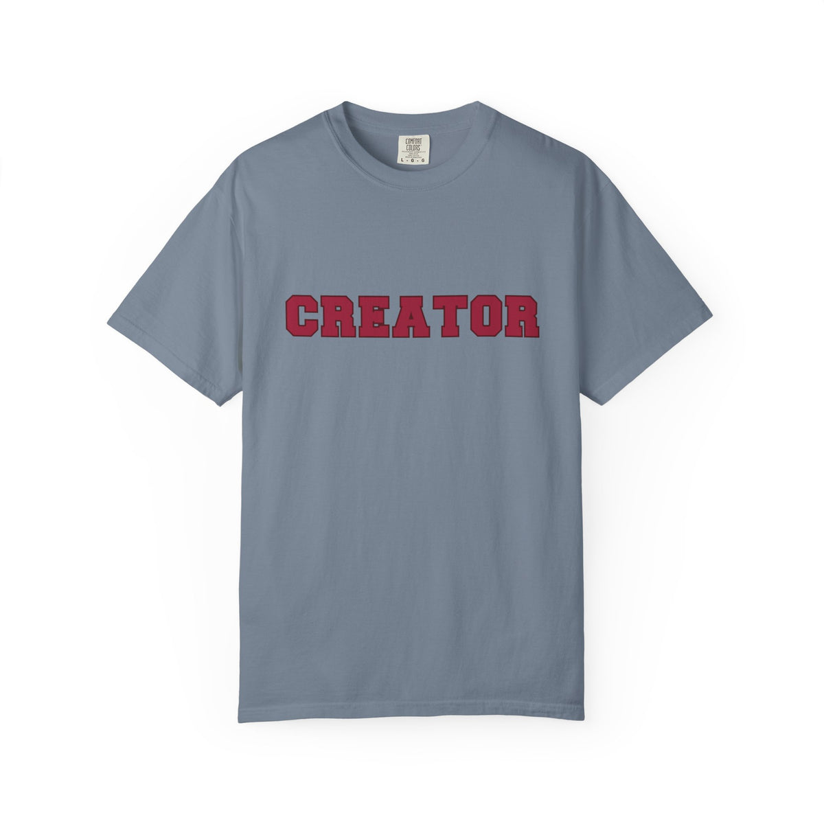 Creator Varsity Comfort Colors Single Sided Tee
