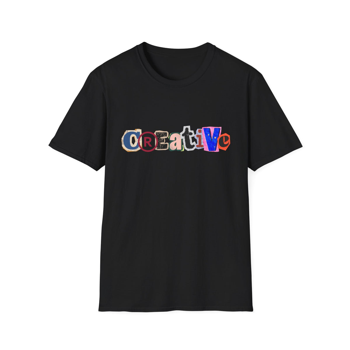 Creative Graphic T-Shirt for Women | Artist Creator Tee, Colorful Artsy Shirt, Gift for Creatives, Gildan 5000 Unisex Tee