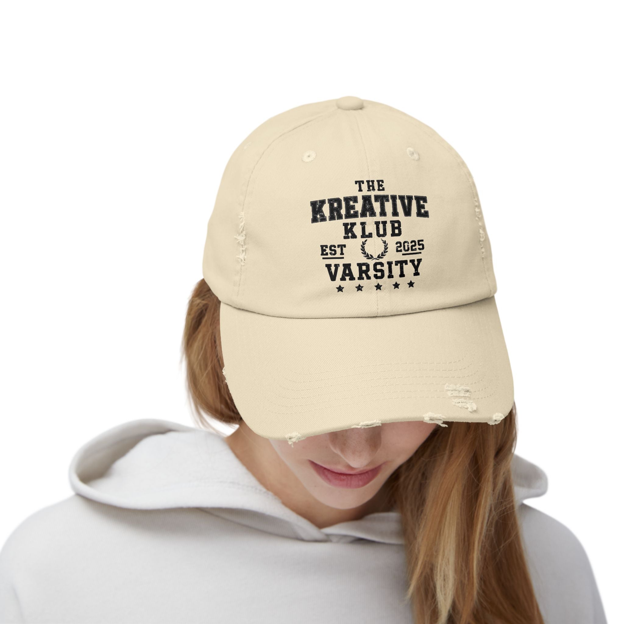 The Kreative Klub Distressed Otto Cap