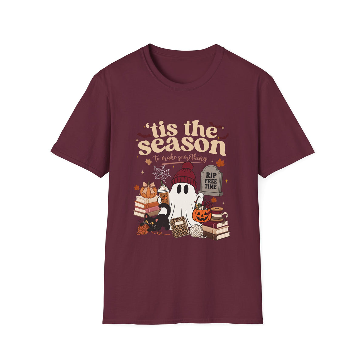 Tis the Season to Make Something Single Sided Gildan 6400 Tee