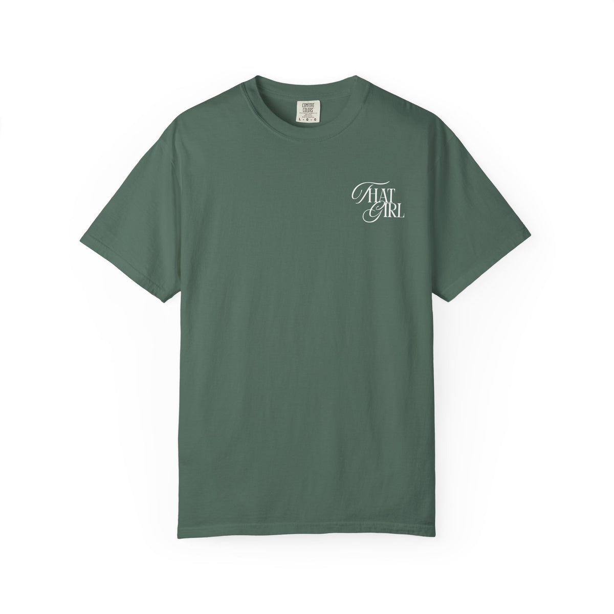 That Girl Comfort Colors Double Sided Tee