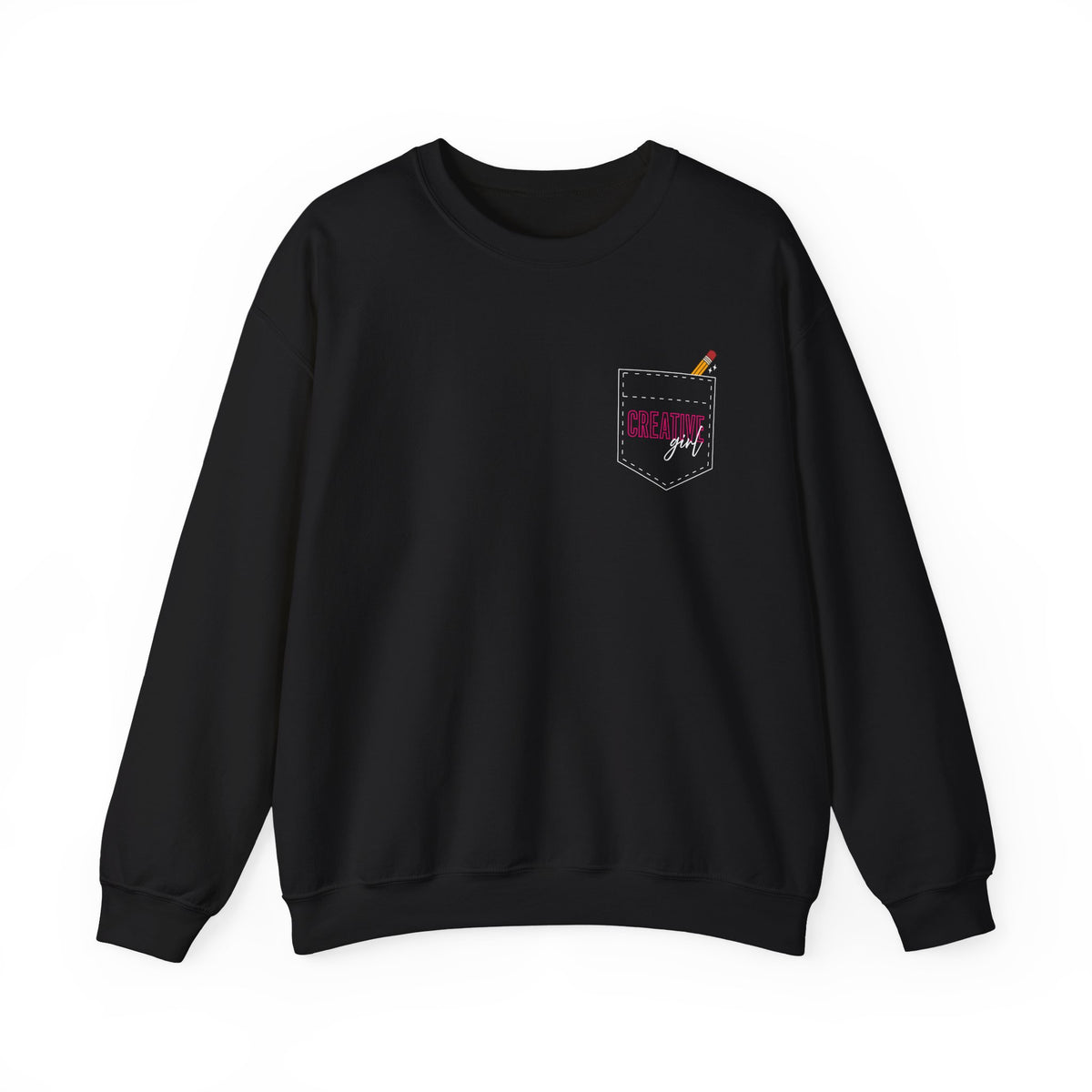 Creative Girl Gildan Double Sided Sweatshirt