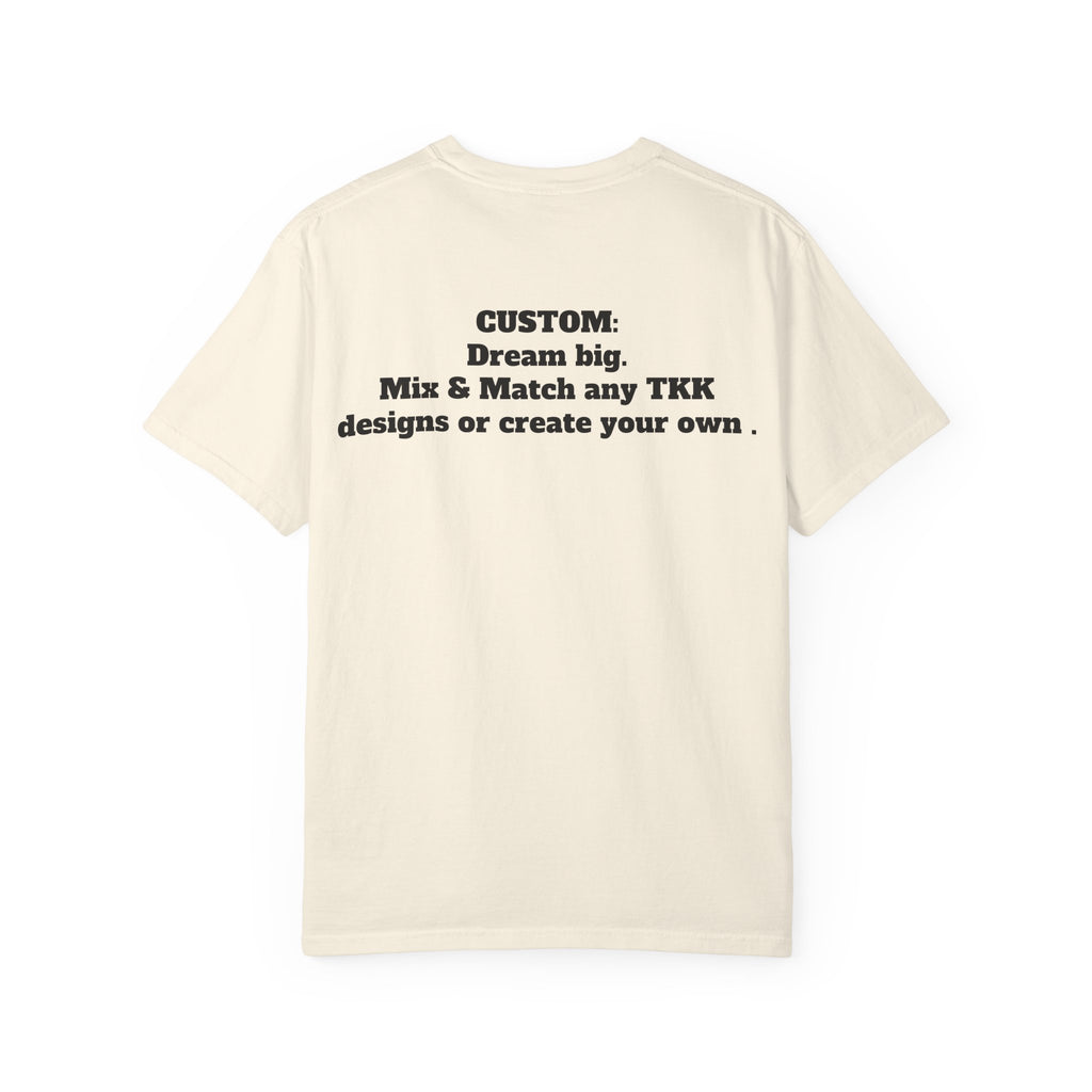 CUSTOM Comfort Colors Single or Double Sided Tee