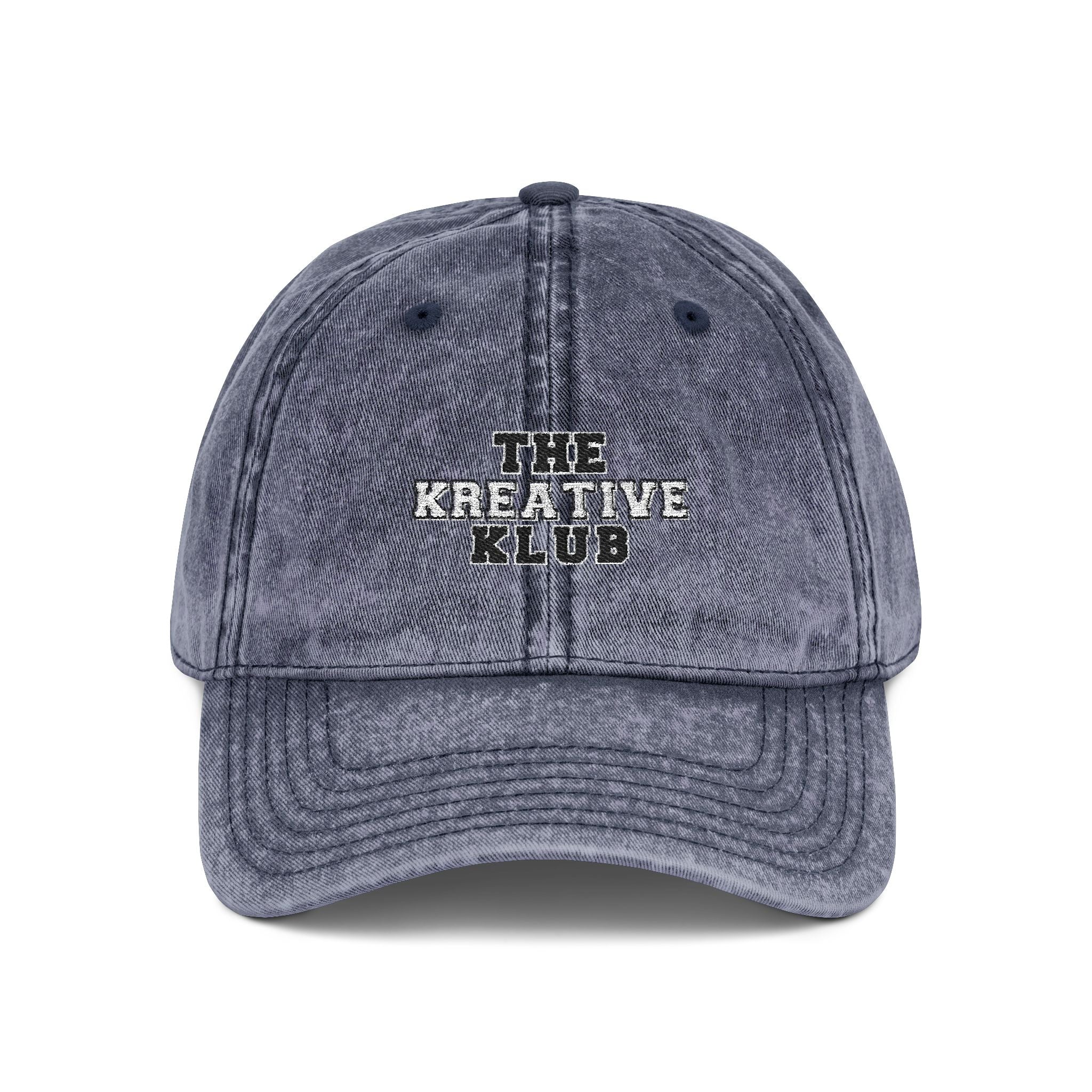The Kreative Klub Otto Snapback Hat, Embroidered Statement Cap, Streetwear Bold Font Hat, Adjustable Unisex Creative Club Headwear