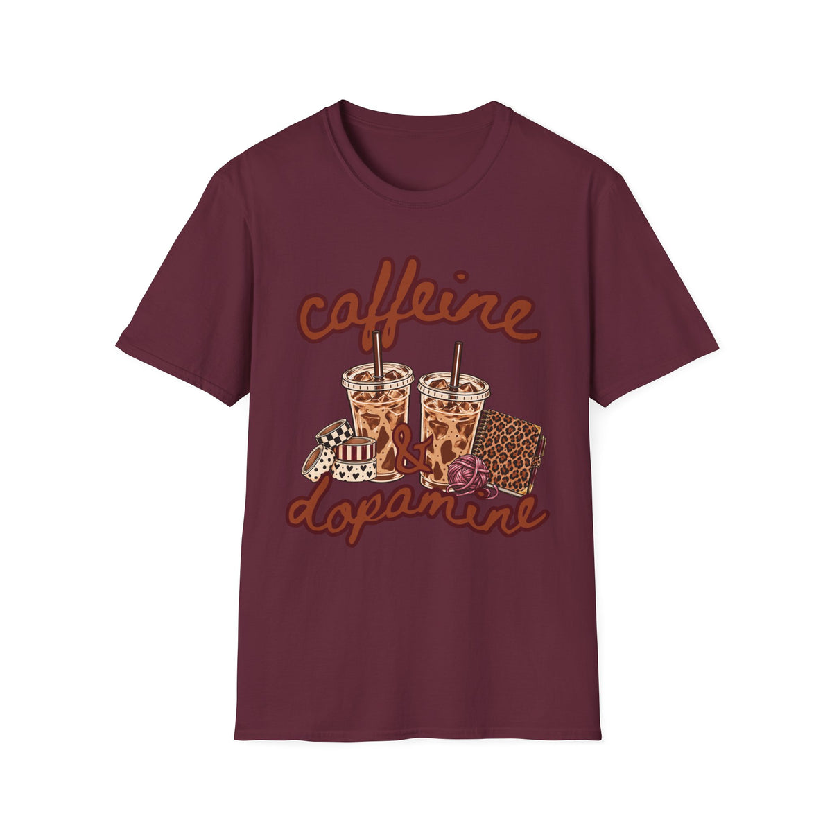 Caffeine and Dopamine Single Sided Gildan Tee