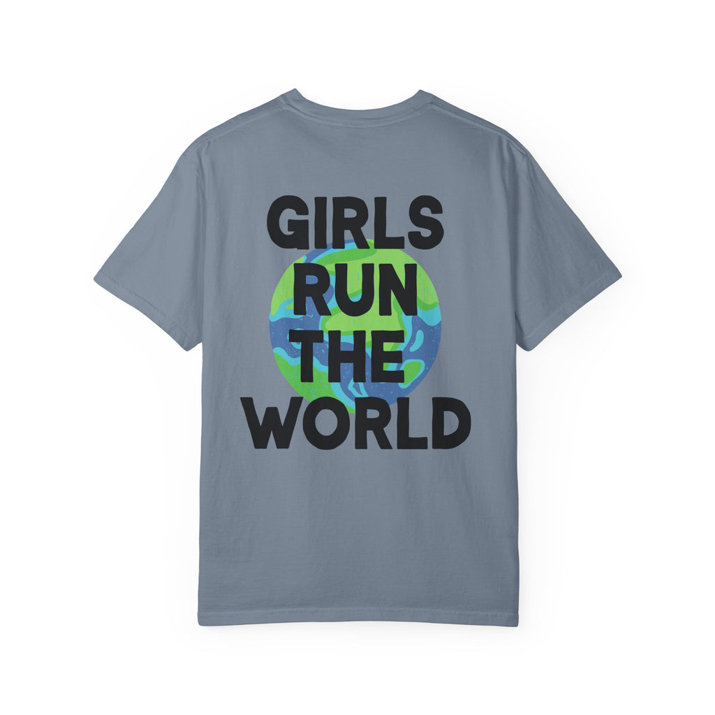 Girl Power Comfort Colors Double Sided Tee