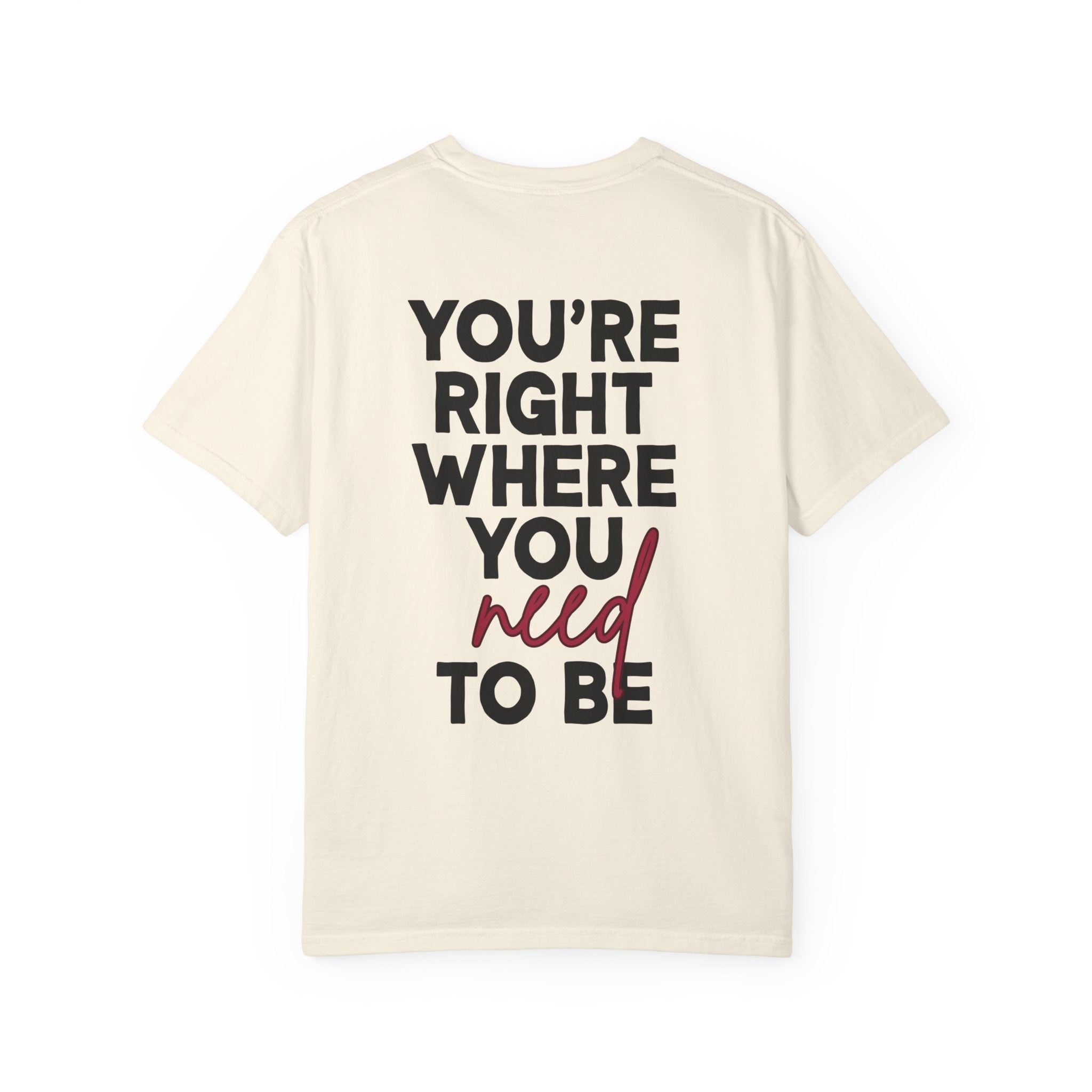 Trust the Process Comfort Colors Double Sided Tee