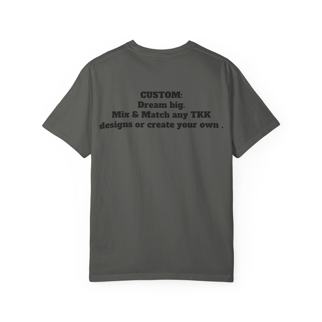 CUSTOM Comfort Colors Single or Double Sided Tee