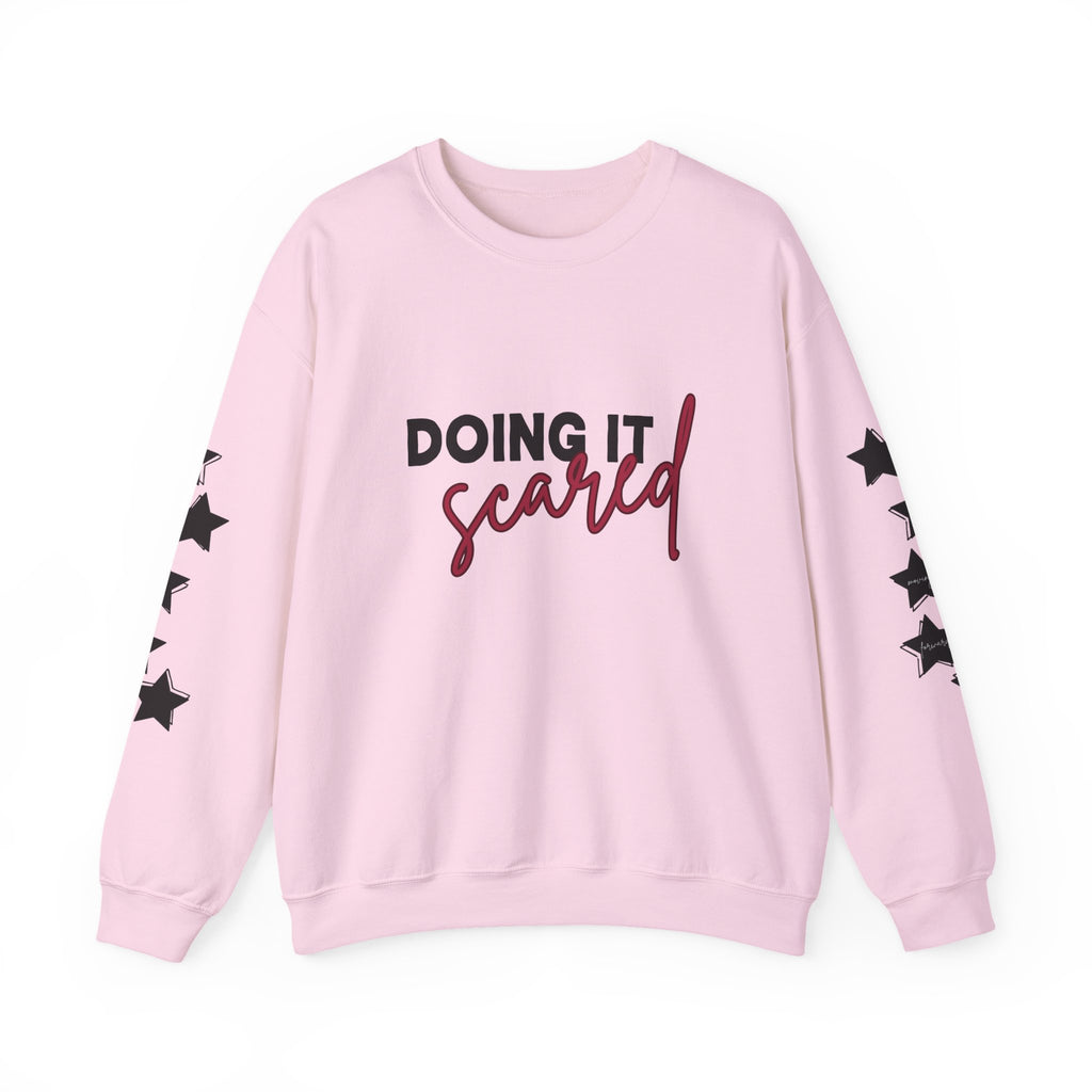 Doing It Scared Gildan 18000 Single Sided (w/sleeves) Sweatshirt