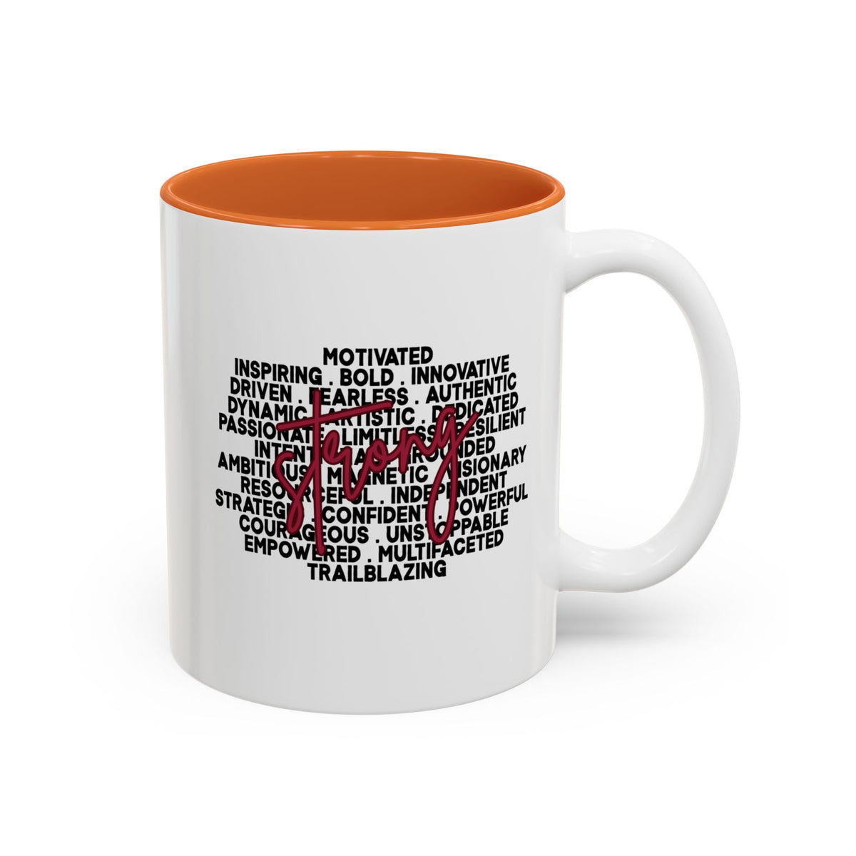 StrongHer Than My Fears Motivational Accent Mug(11oz/15oz)