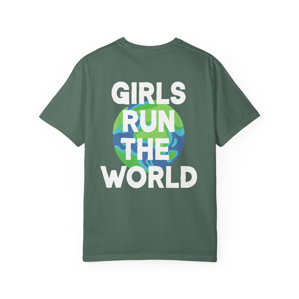 Girl Power Comfort Colors Double Sided Tee