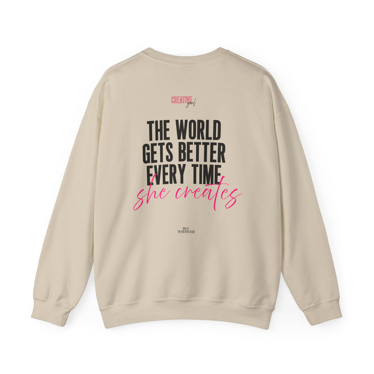 Creative Girl Gildan Double Sided Sweatshirt