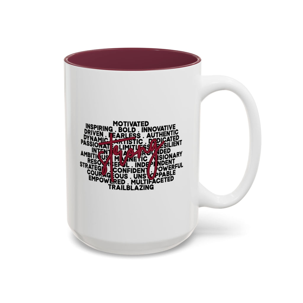 StrongHer Than My Fears Motivational Accent Mug(11oz/15oz)