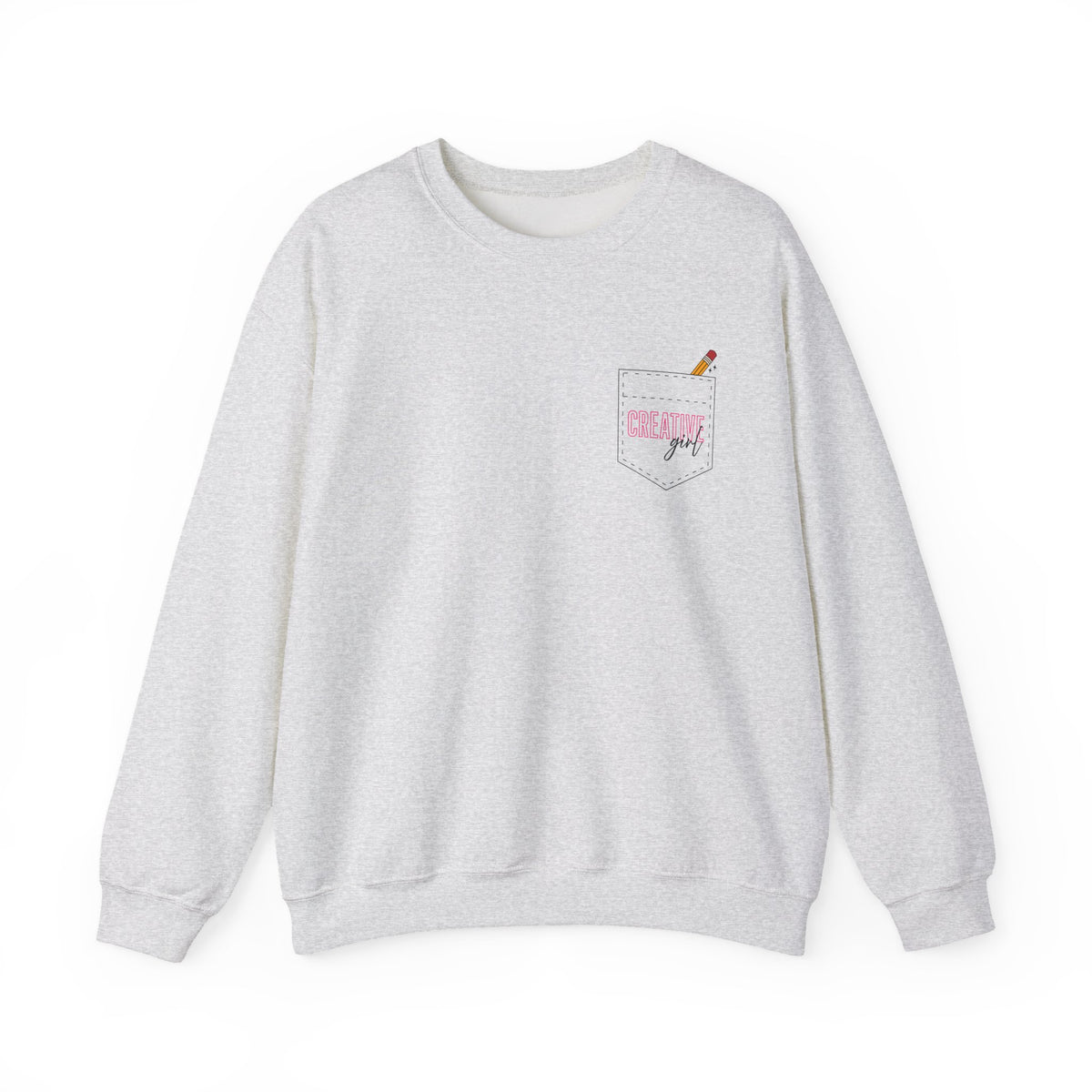 Creative Girl Gildan Double Sided Sweatshirt