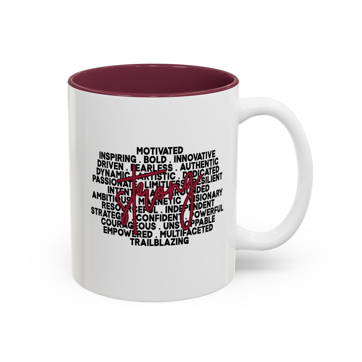 StrongHer Than My Fears Motivational Accent Mug(11oz/15oz)