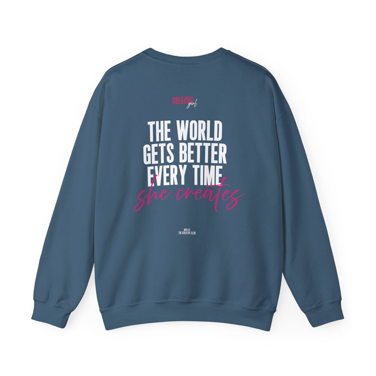 Creative Girl Gildan Double Sided Sweatshirt