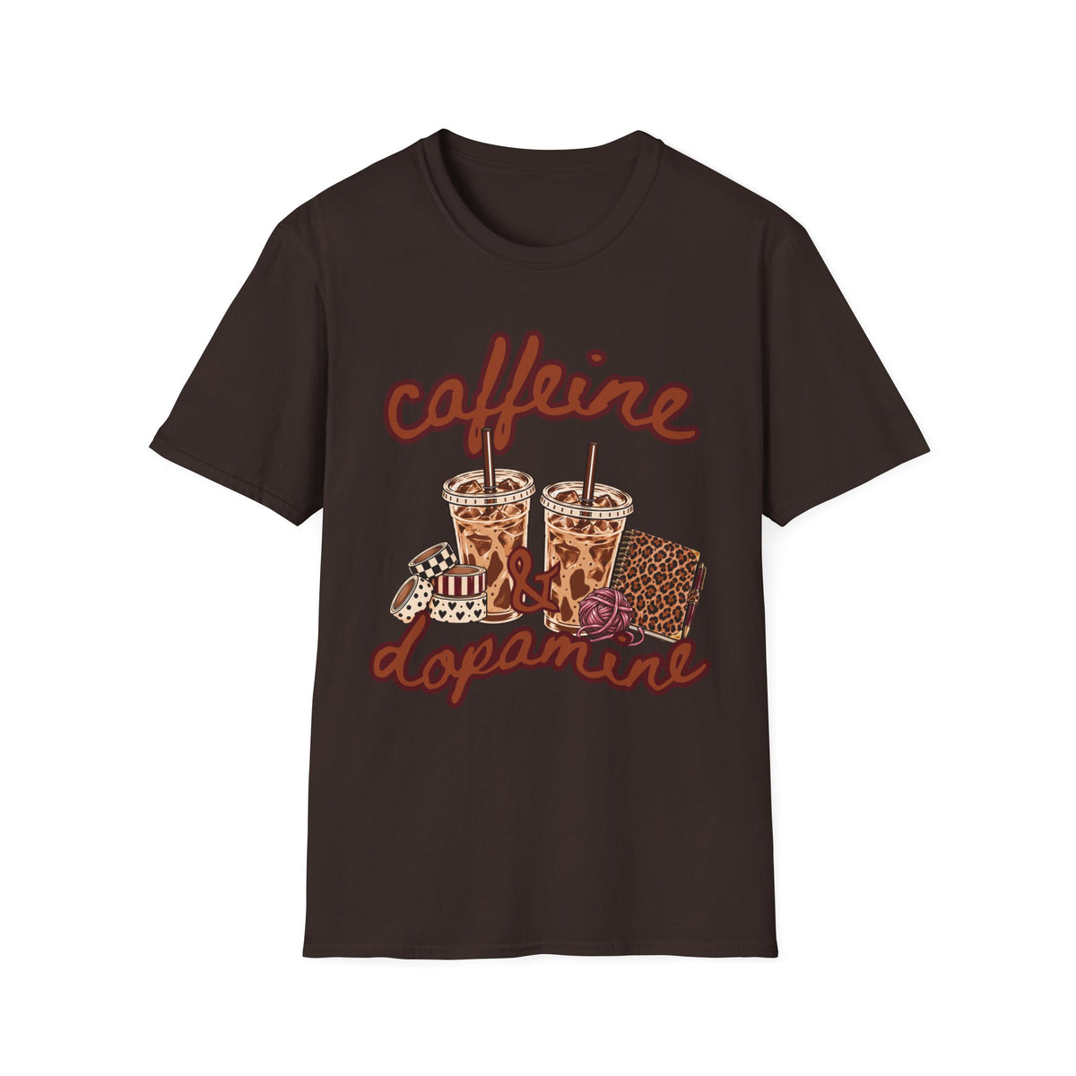 Caffeine and Dopamine Single Sided Gildan Tee