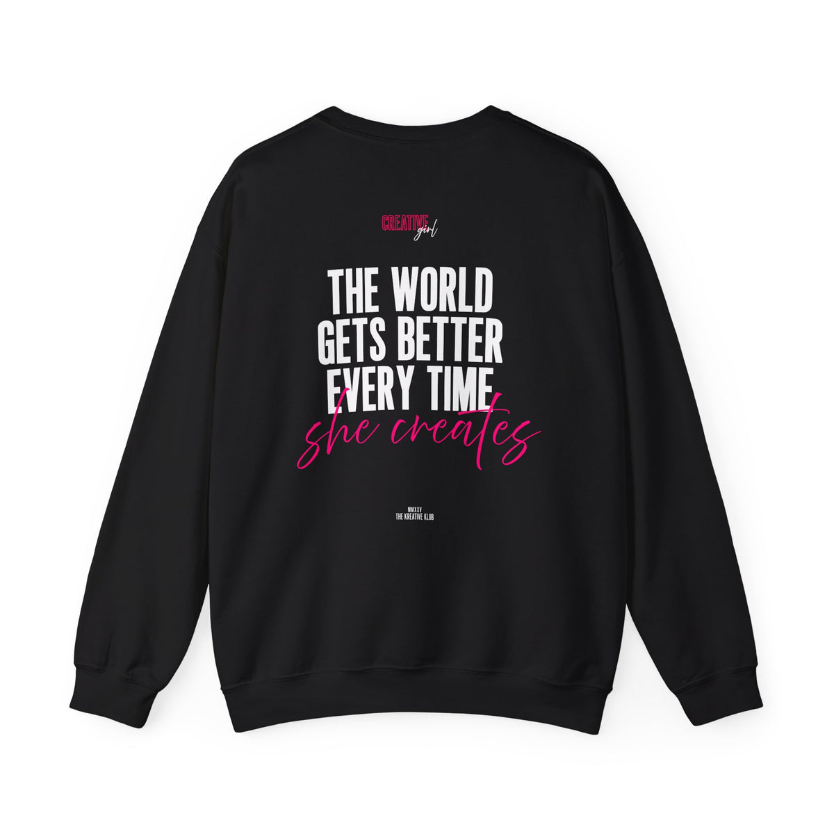 Creative Girl Gildan Double Sided Sweatshirt