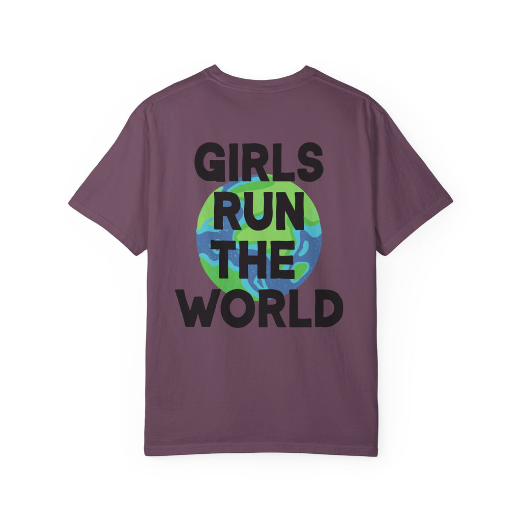 Girl Power Comfort Colors Double Sided Tee
