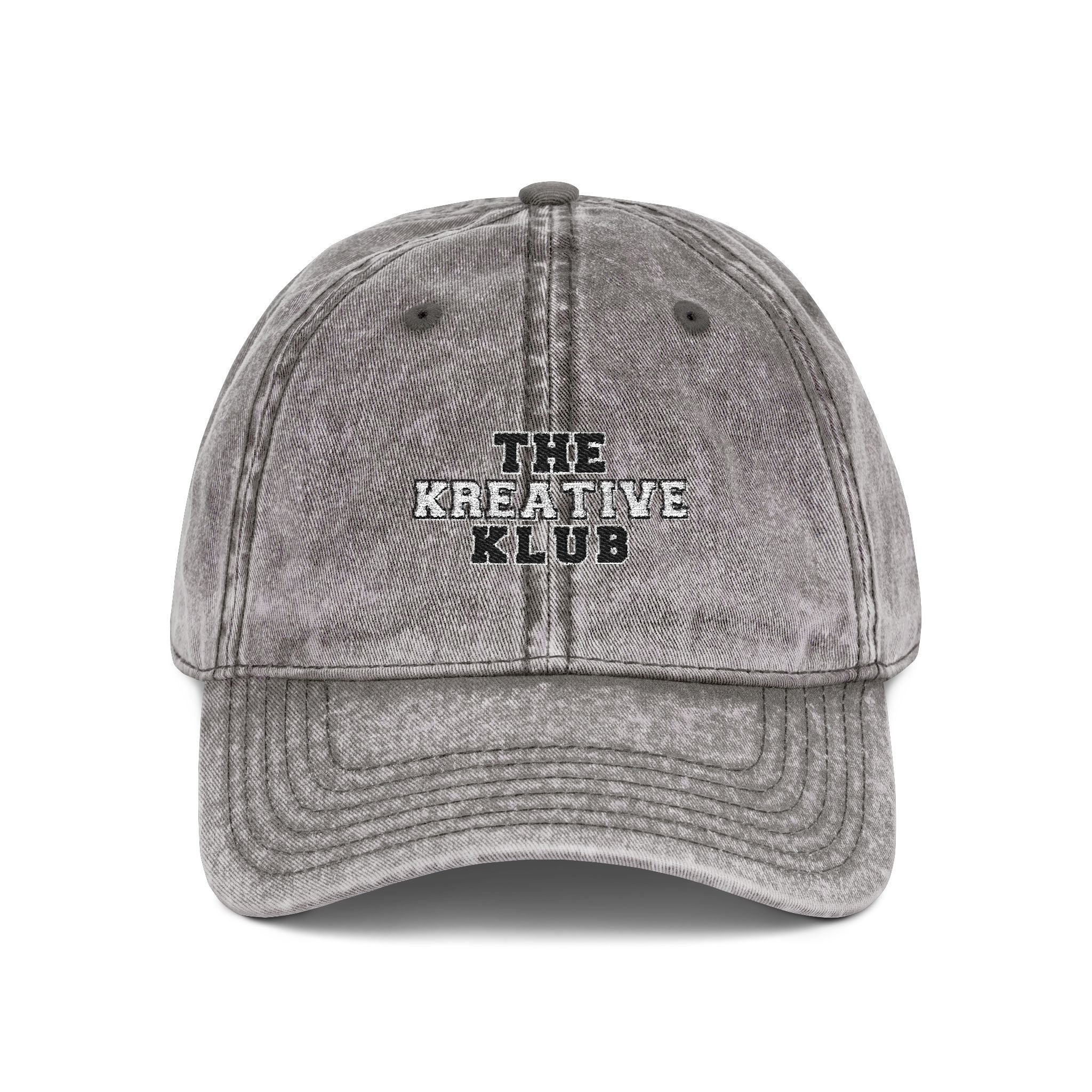 The Kreative Klub Otto Snapback Hat, Embroidered Statement Cap, Streetwear Bold Font Hat, Adjustable Unisex Creative Club Headwear