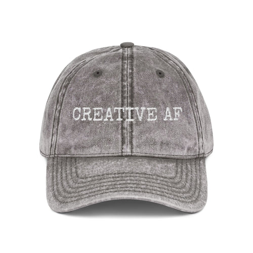 Creative AF Embroidered Vintage Dad Hat