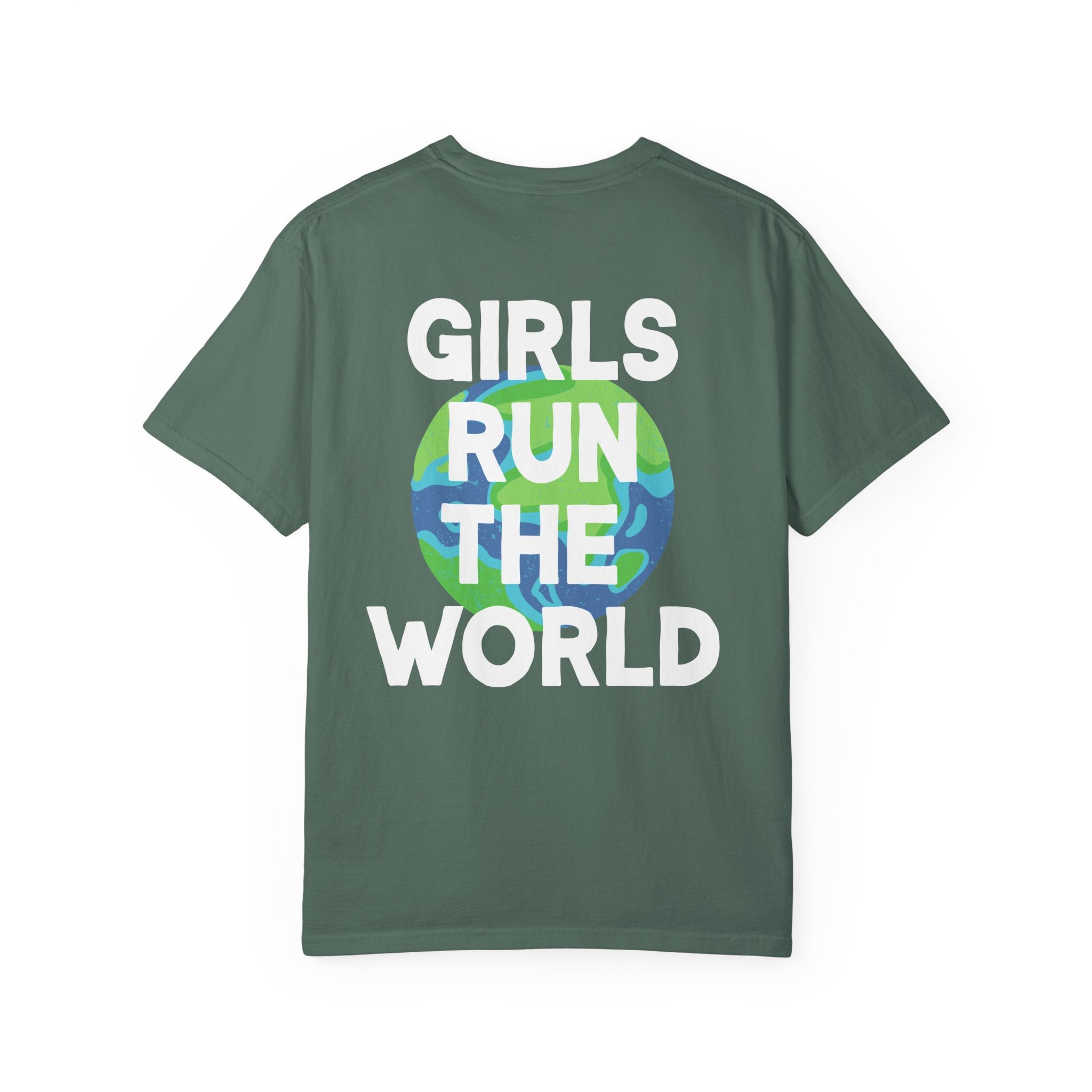 Girl Power Comfort Colors Double Sided Tee