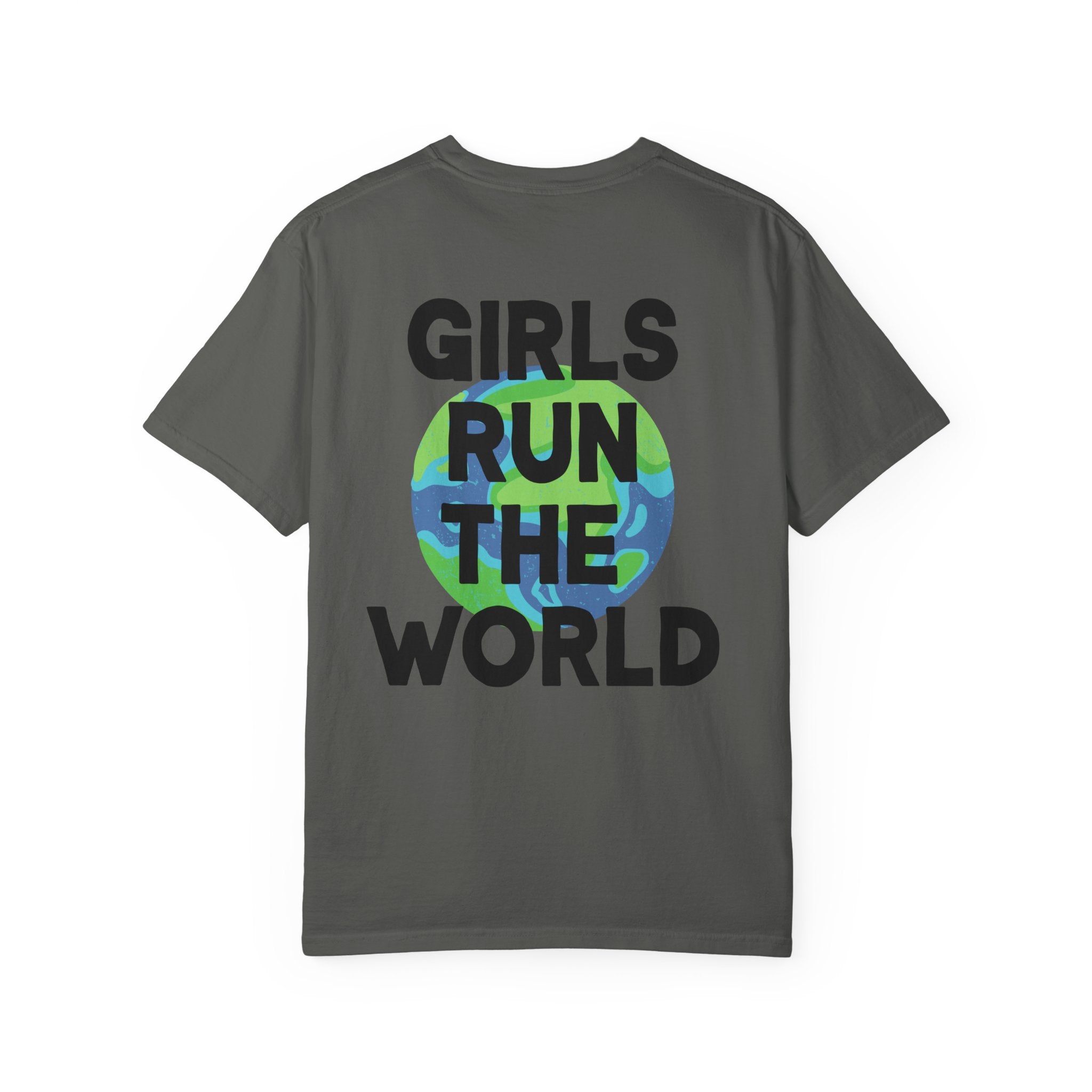 Girl Power Comfort Colors Double Sided Tee