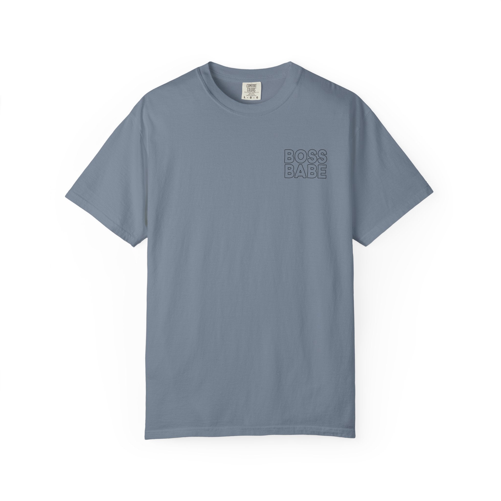 Boss Babe CEO Comfort Colors Double Sided Tee