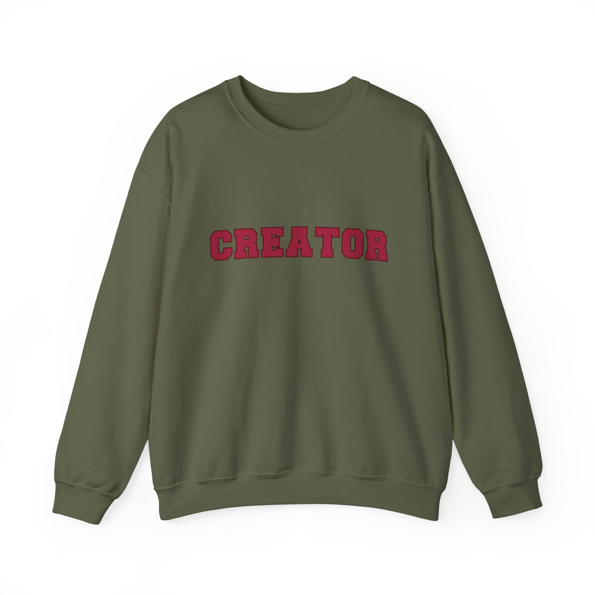 Creator Varsity Gildan Single Sided Sweatshirt