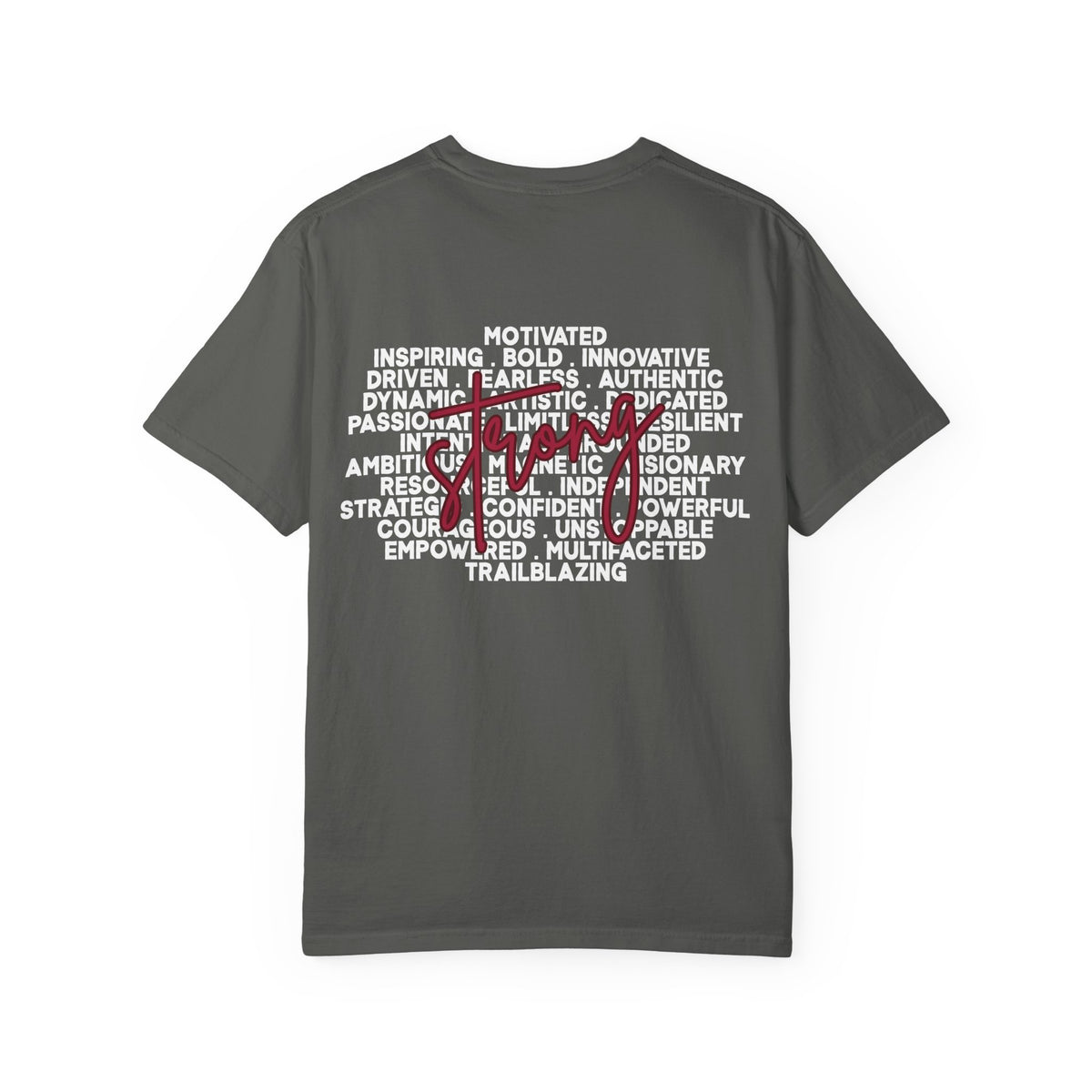 Stronger Than My Fears Comfort Colors Double Sided Tee