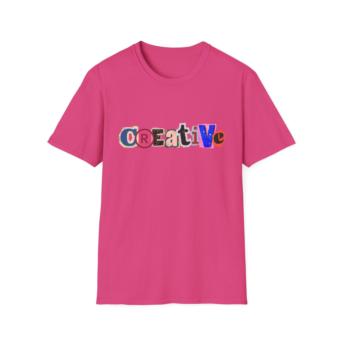 Creative Graphic T-Shirt for Women | Artist Creator Tee, Colorful Artsy Shirt, Gift for Creatives, Gildan 5000 Unisex Tee