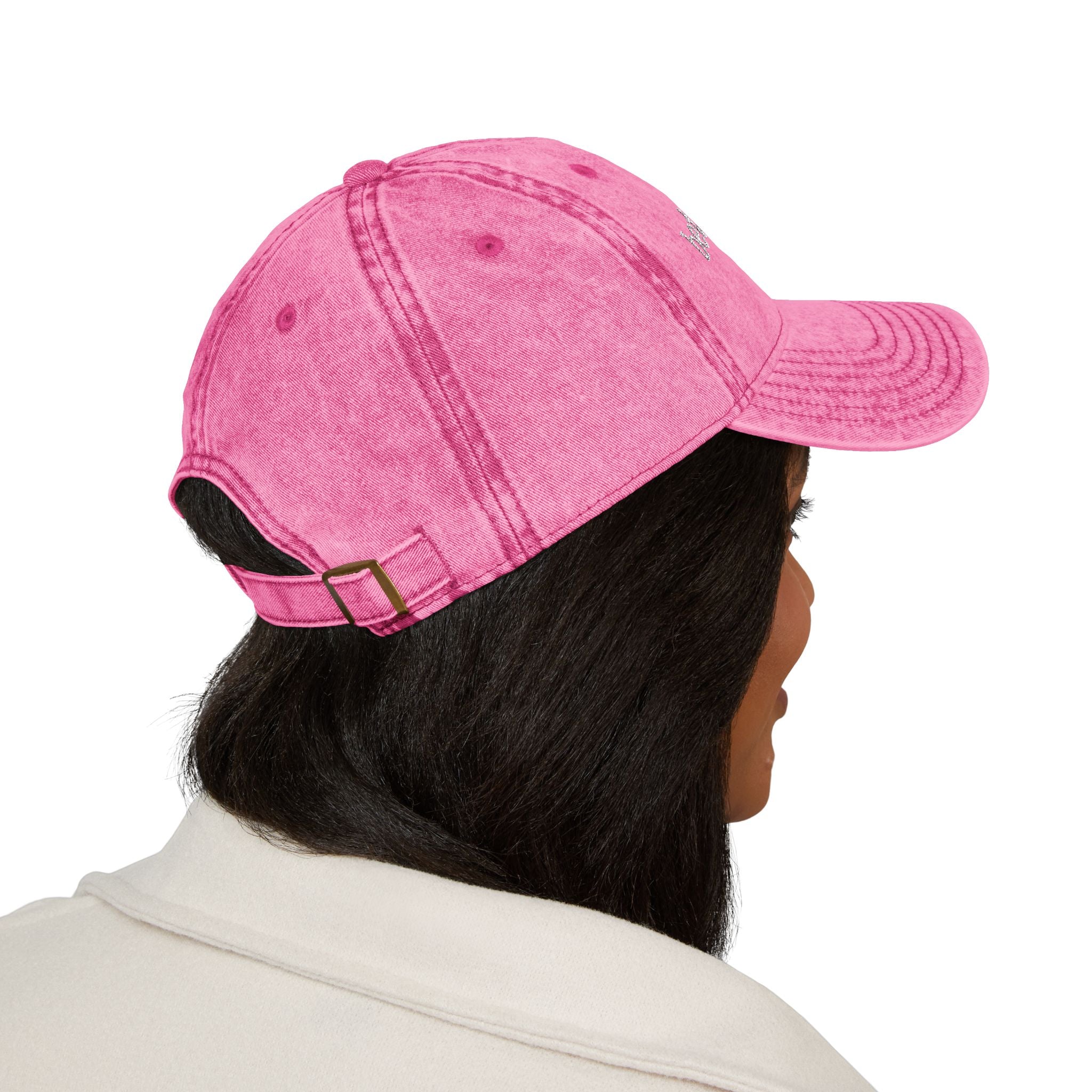 Vintage Embroidered Cap — "Betting On Me" Distressed Baseball Hat