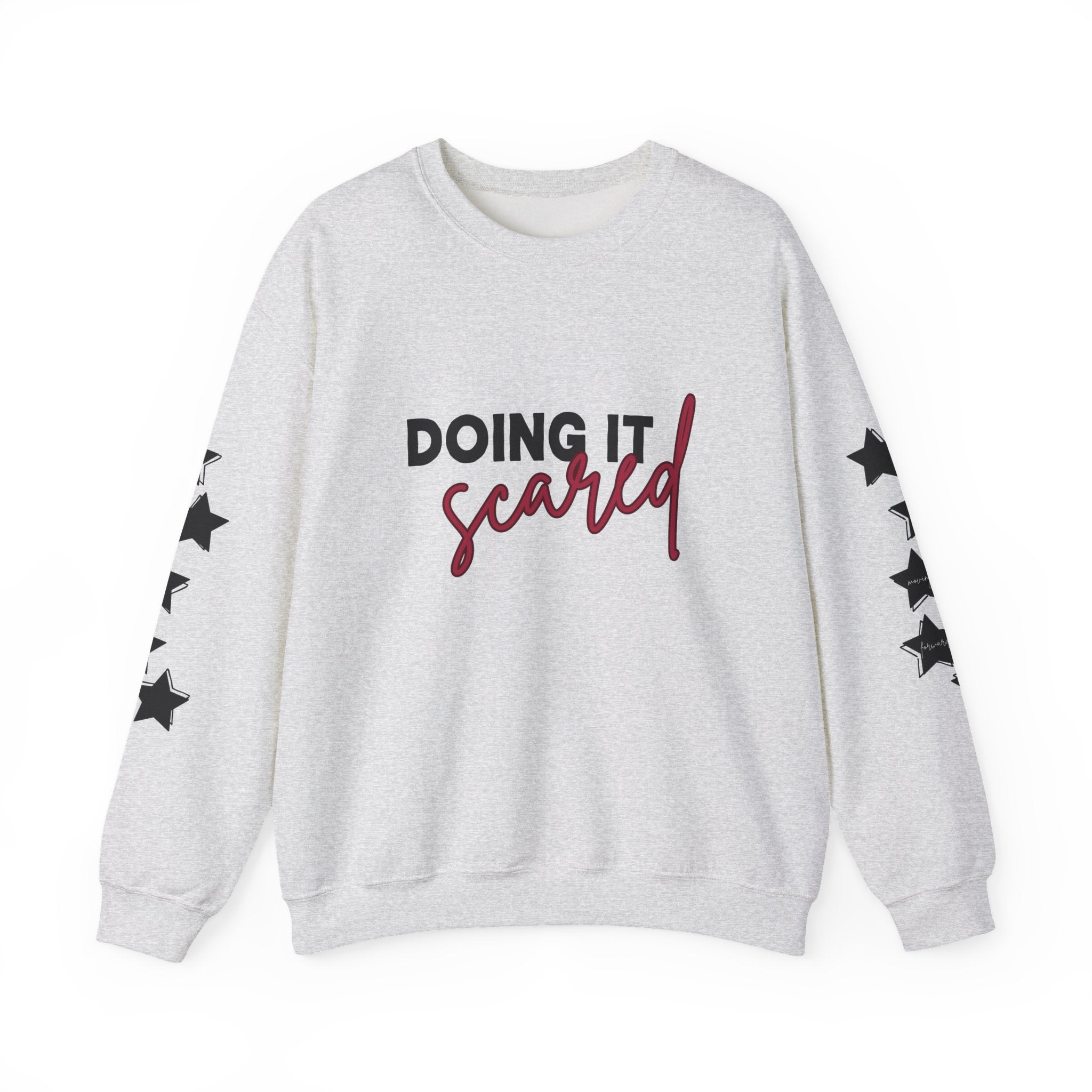 Doing It Scared Gildan 18000 Single Sided (w/sleeves) Sweatshirt