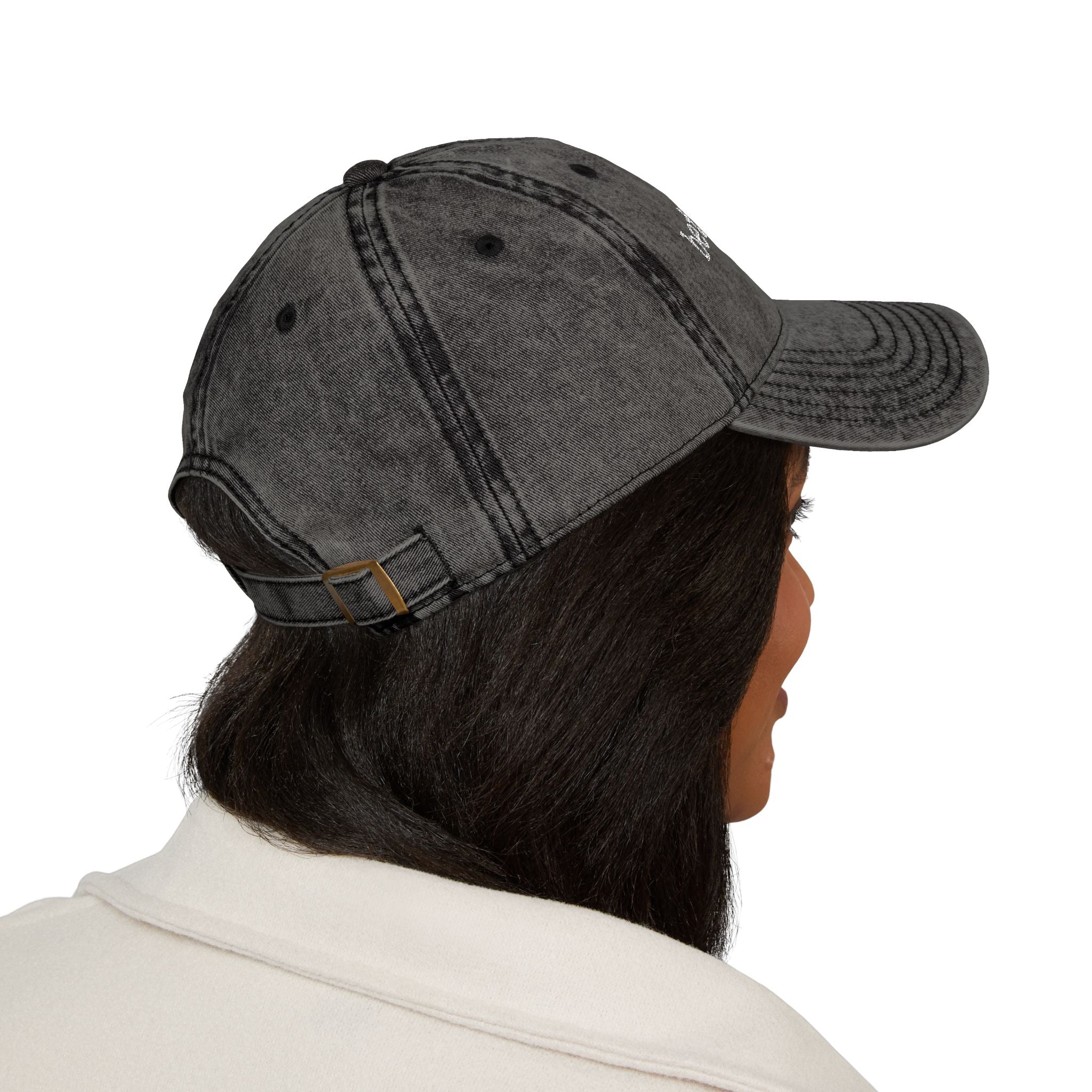 Vintage Embroidered Cap — "Betting On Me" Distressed Baseball Hat