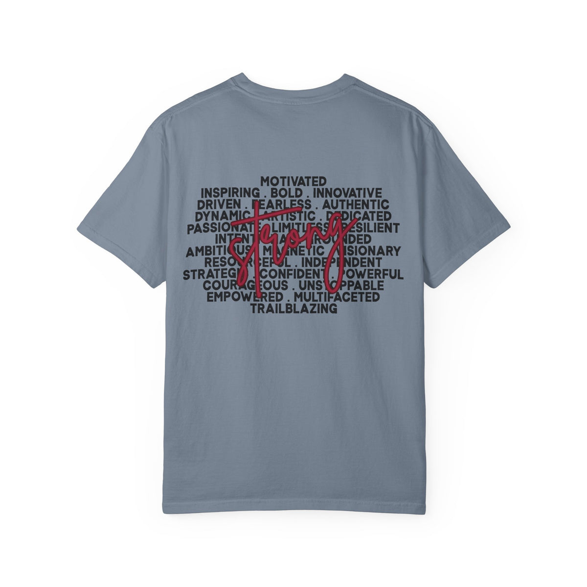 Stronger Than My Fears Comfort Colors Double Sided Tee