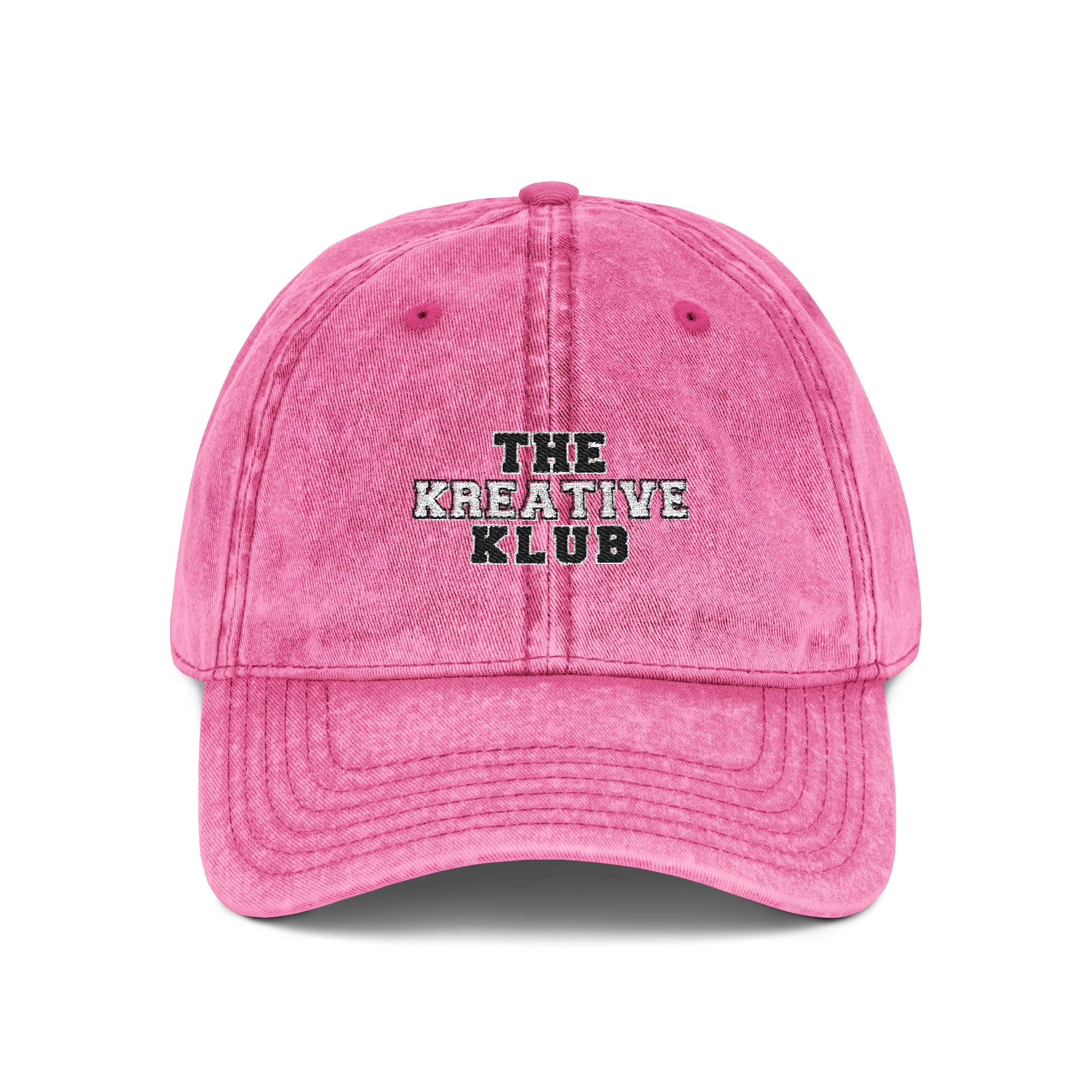 The Kreative Klub Otto Snapback Hat, Embroidered Statement Cap, Streetwear Bold Font Hat, Adjustable Unisex Creative Club Headwear