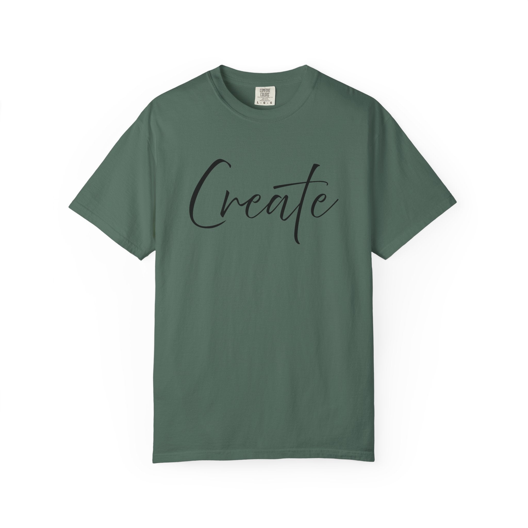 Create What You Wish Existed Shirt Comfort Colors 1745, Soft Cotton Inspirational Graphic Tee, Unisex Artist Entrepreneur Motivator Top