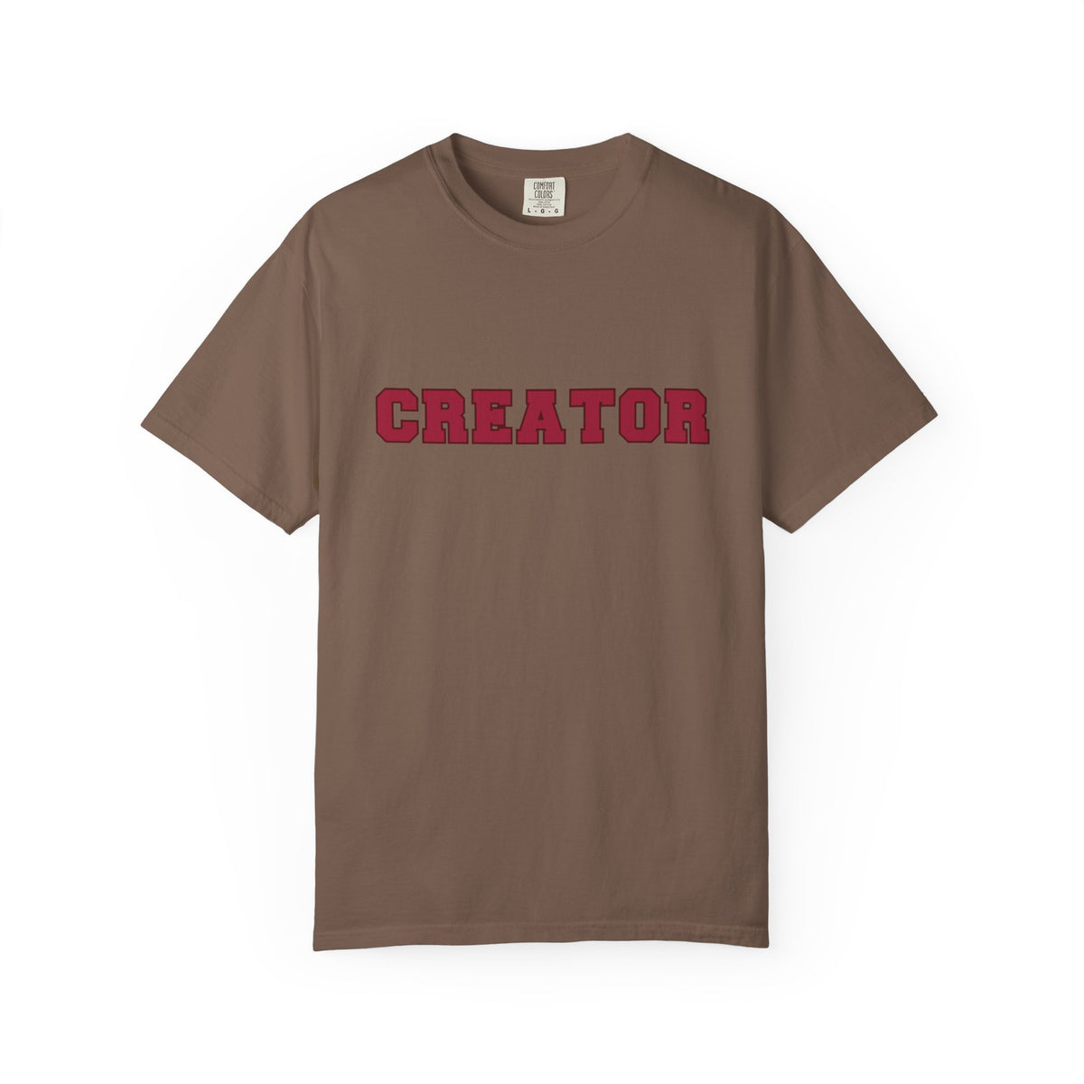 Creator Varsity Comfort Colors Single Sided Tee