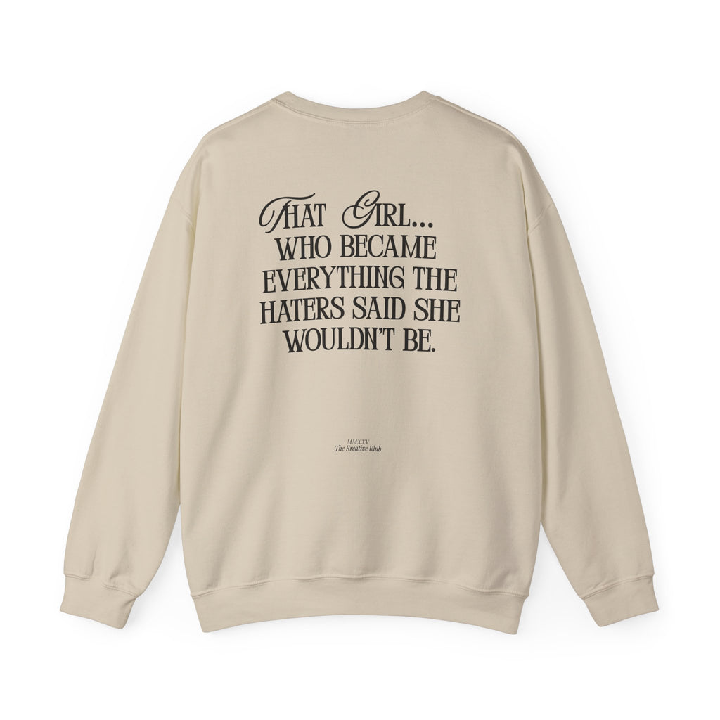 That Girl Gildan Double Sided Sweatshirt