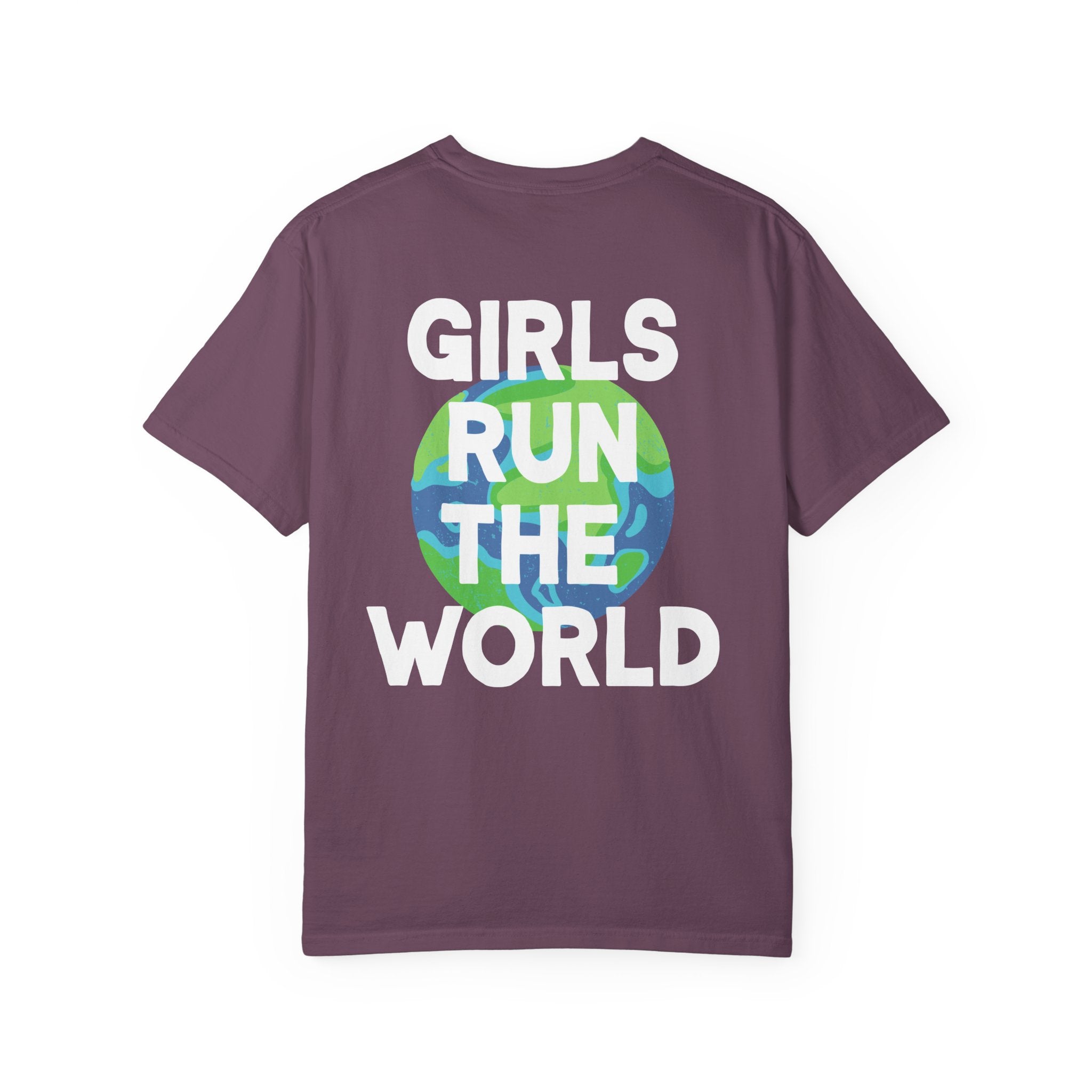 Girl Power Comfort Colors Double Sided Tee