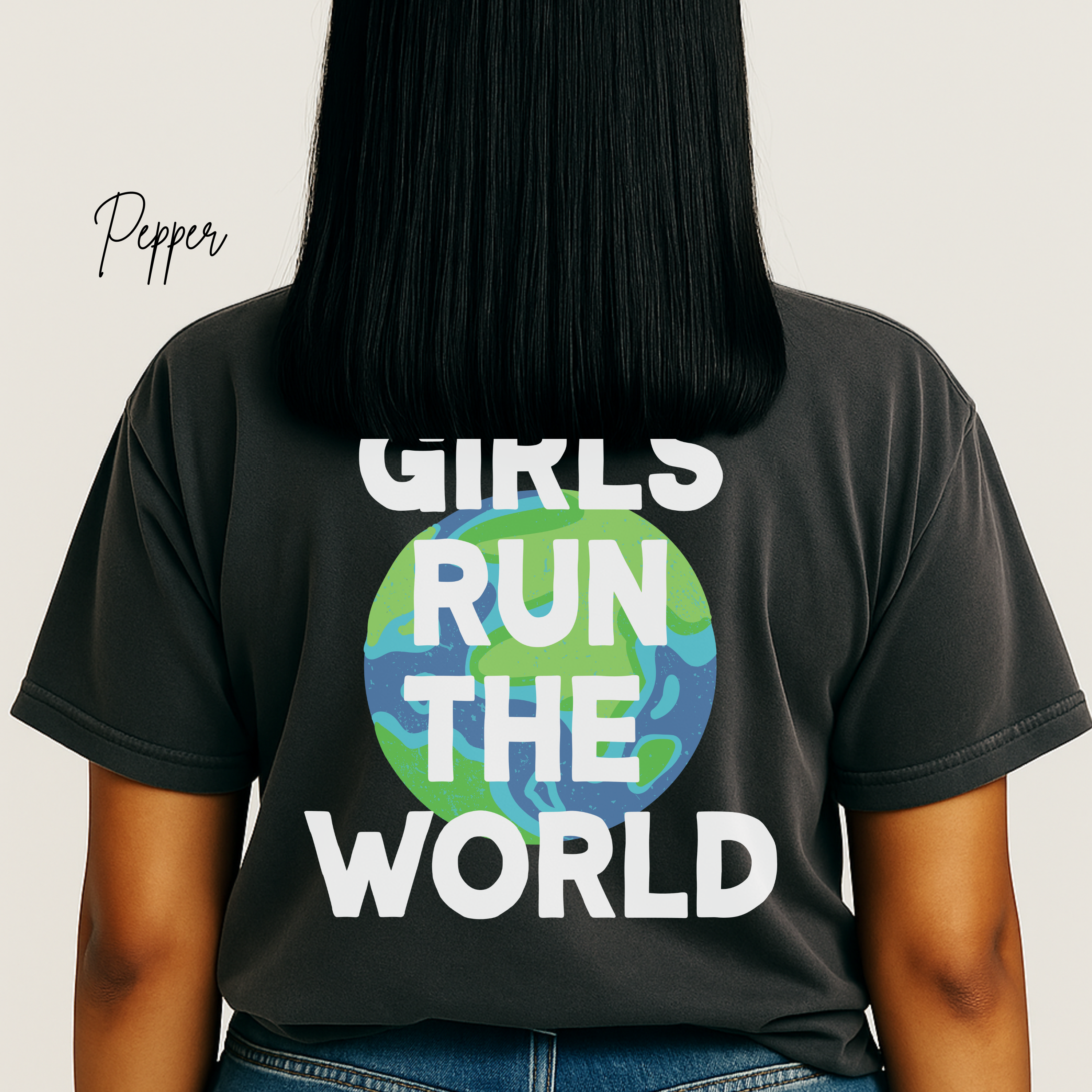 Girl Power Shirt Comfort Colors, Soft Cotton Feminist Graphic Tee, Unisex Empowering Quote T-Shirt, Strong Woman Statement Top