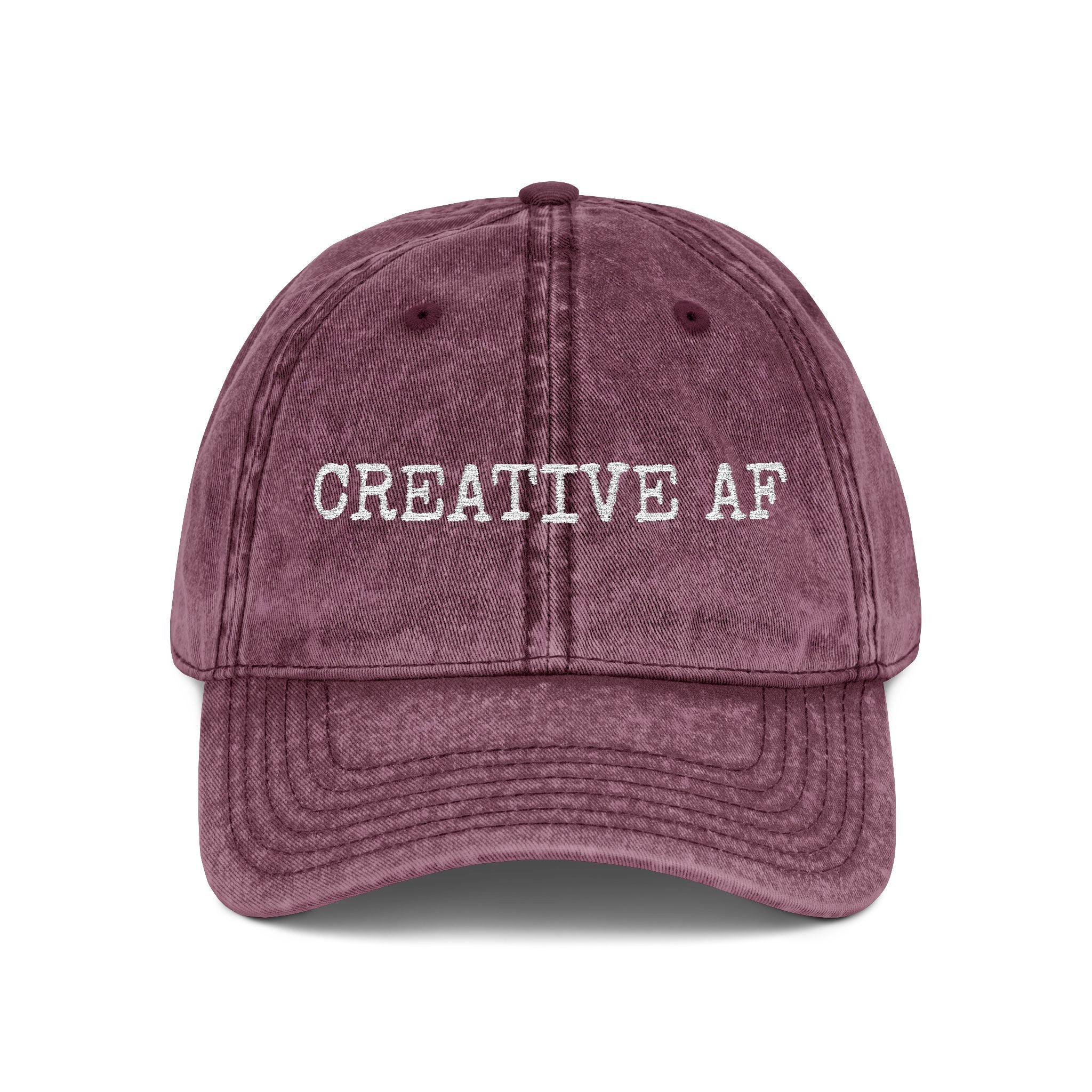 Creative AF Embroidered Vintage Dad Hat