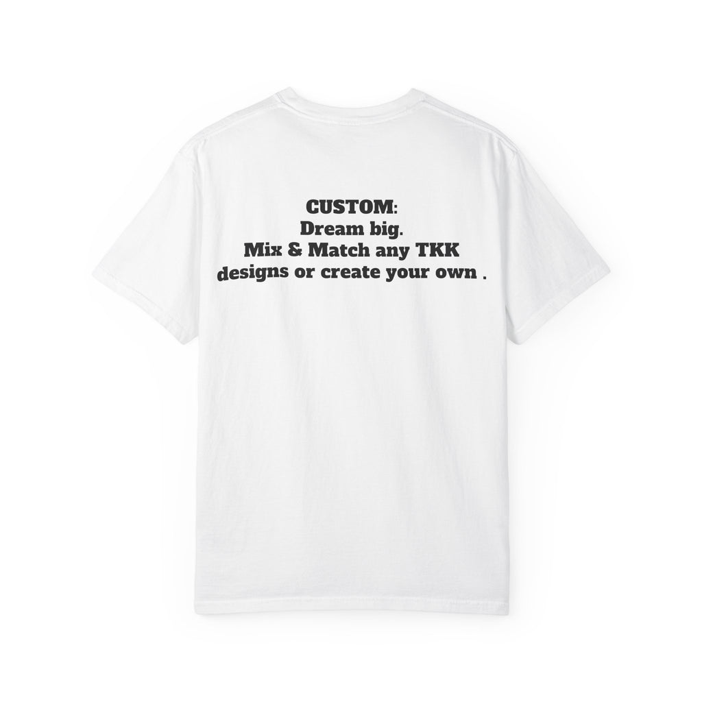 CUSTOM Comfort Colors Single or Double Sided Tee