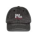 Bad B*tch with Big Goals Embroidered Vintage Cap