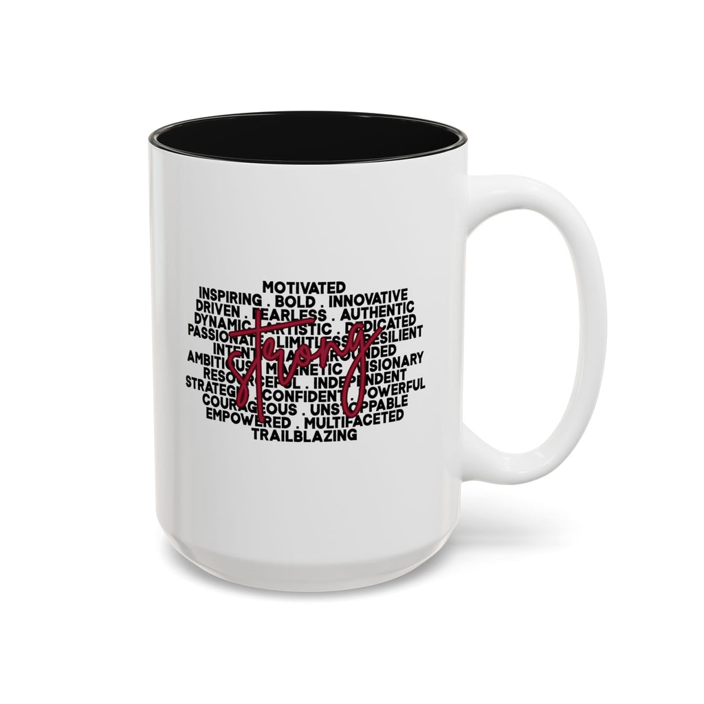 StrongHer Than My Fears Motivational Accent Mug(11oz/15oz)